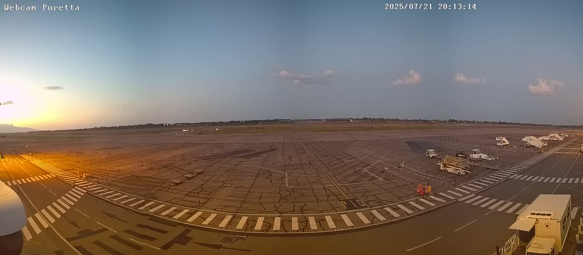 Aeroport Bastia Poretta Airport Live Cam BIA/LFKB - Bastia, Haute-Corse, Corse, France