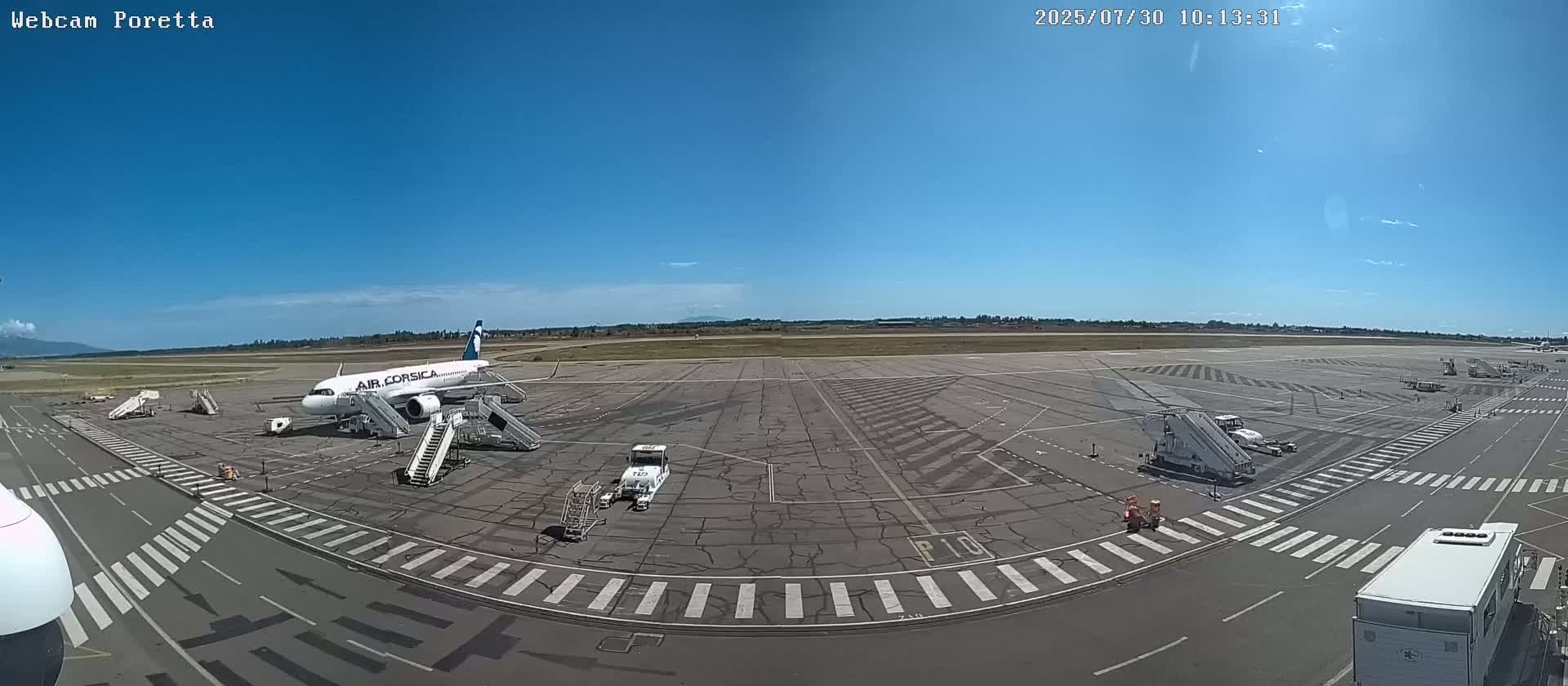 Aeroport Bastia Poretta Airport Live Cam BIA/LFKB - Bastia, Haute-Corse, Corse, France