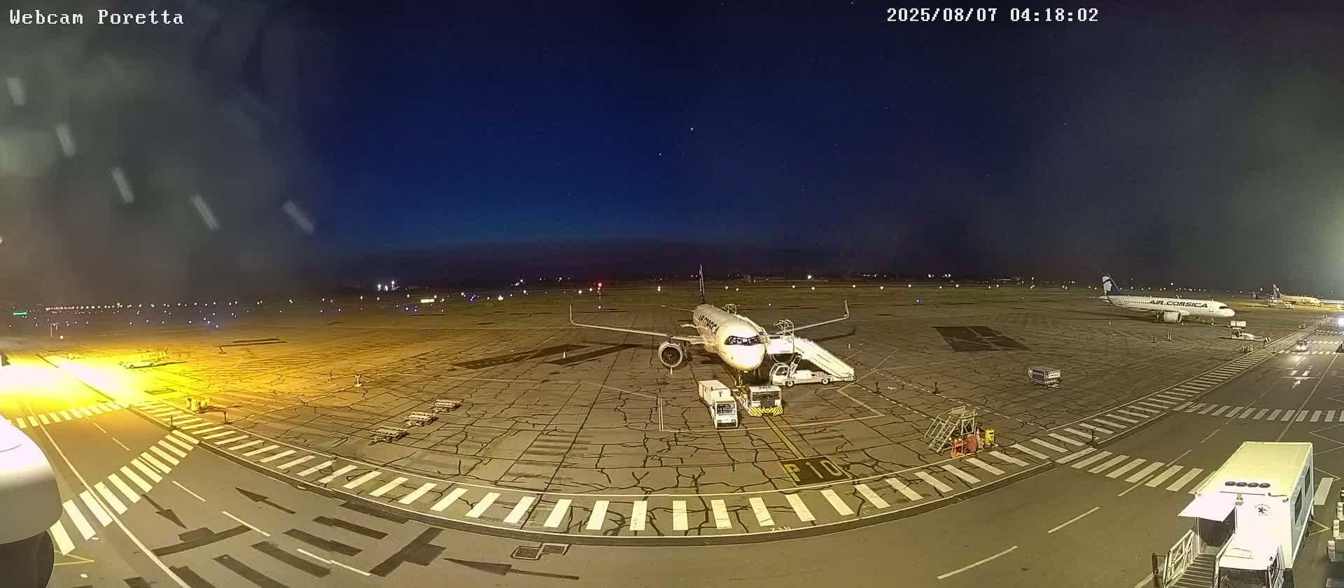 Aeroport Bastia Poretta Airport Live Cam BIA/LFKB - Bastia, Haute-Corse, Corse, France