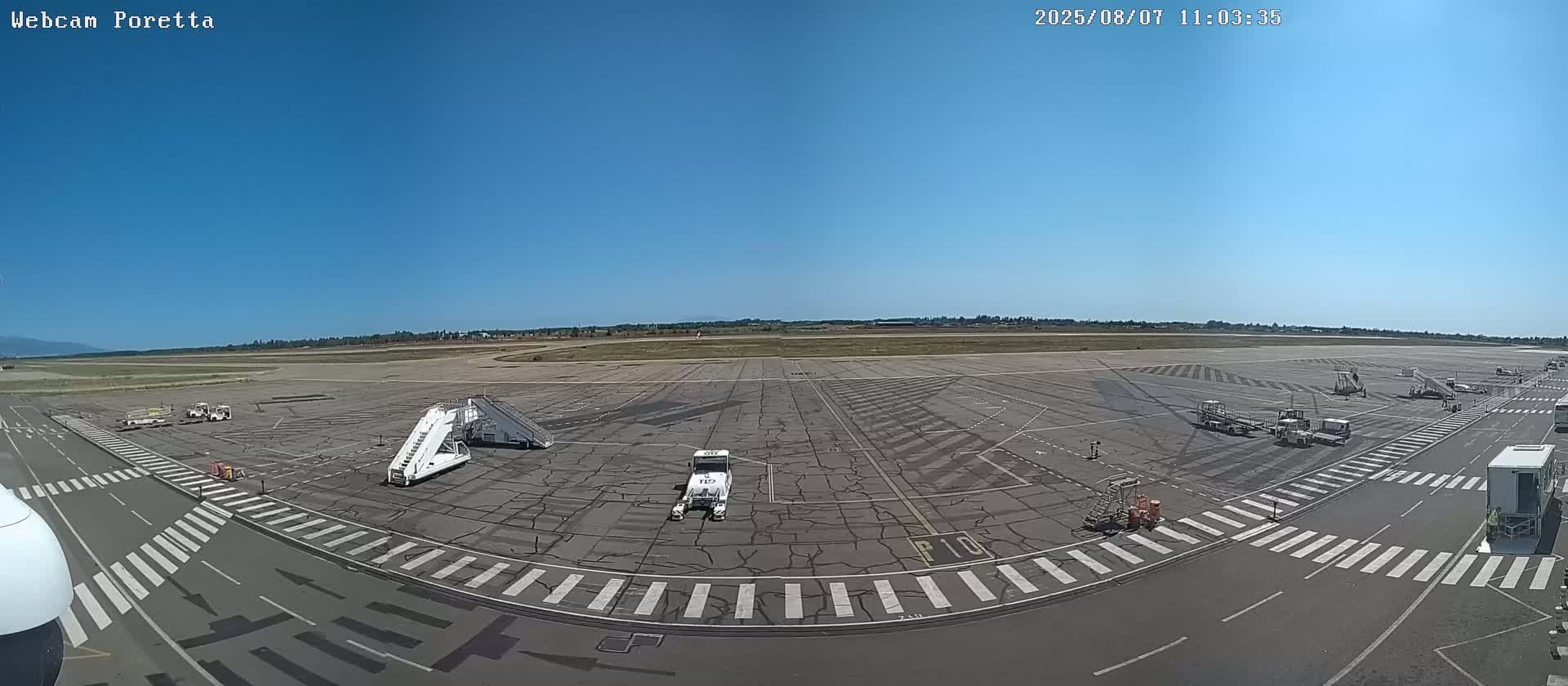 Aeroport Bastia Poretta Airport Live Cam BIA/LFKB - Bastia, Haute-Corse, Corse, France