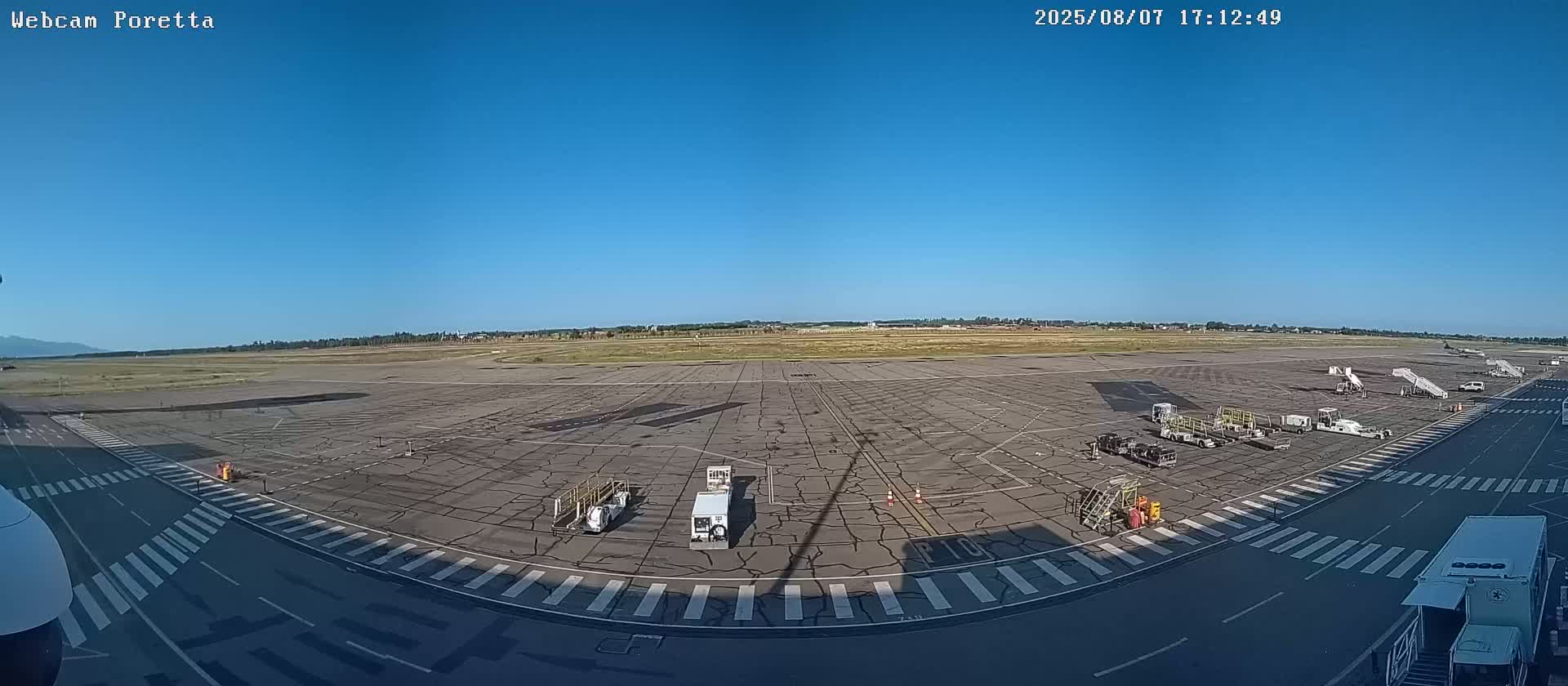 Aeroport Bastia Poretta Airport Live Cam BIA/LFKB - Bastia, Haute-Corse, Corse, France