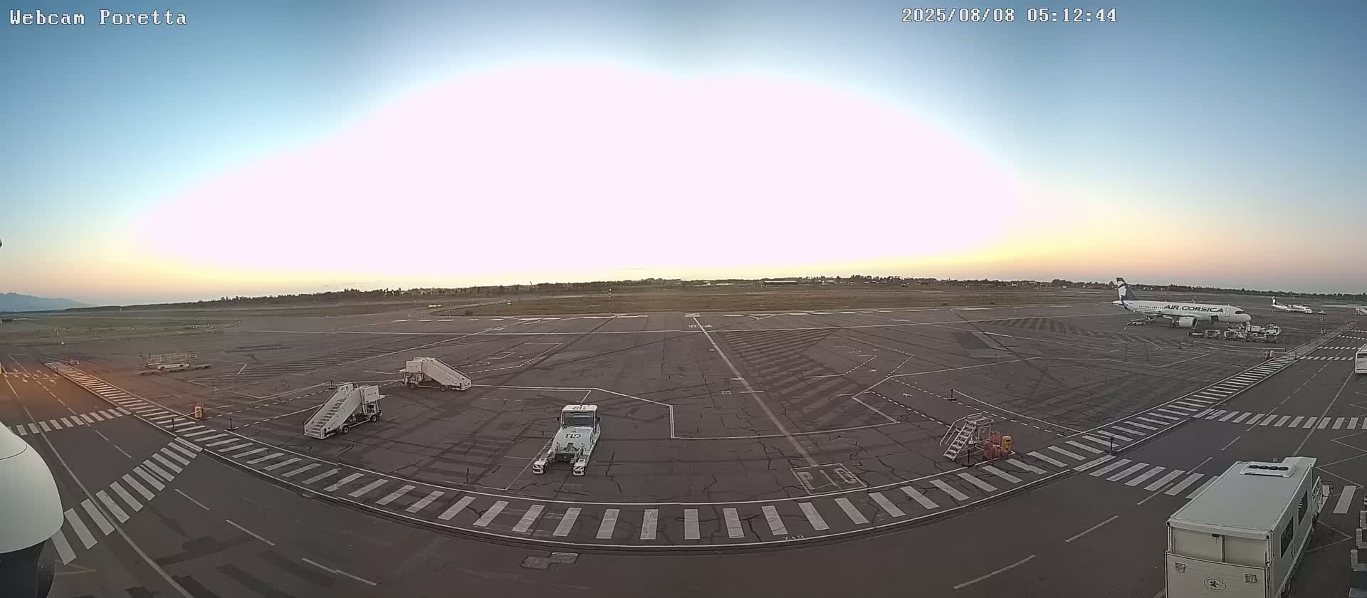 Aeroport Bastia Poretta Airport Live Cam BIA/LFKB - Bastia, Haute-Corse, Corse, France