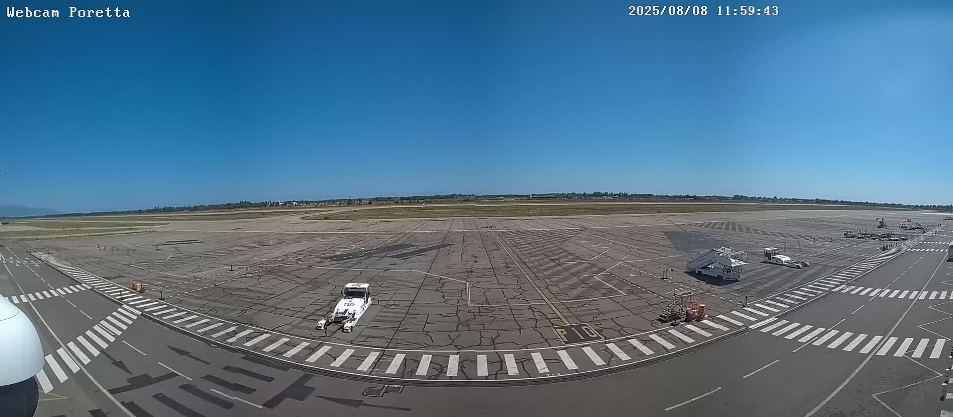 Aeroport Bastia Poretta Airport Live Cam BIA/LFKB - Bastia, Haute-Corse, Corse, France