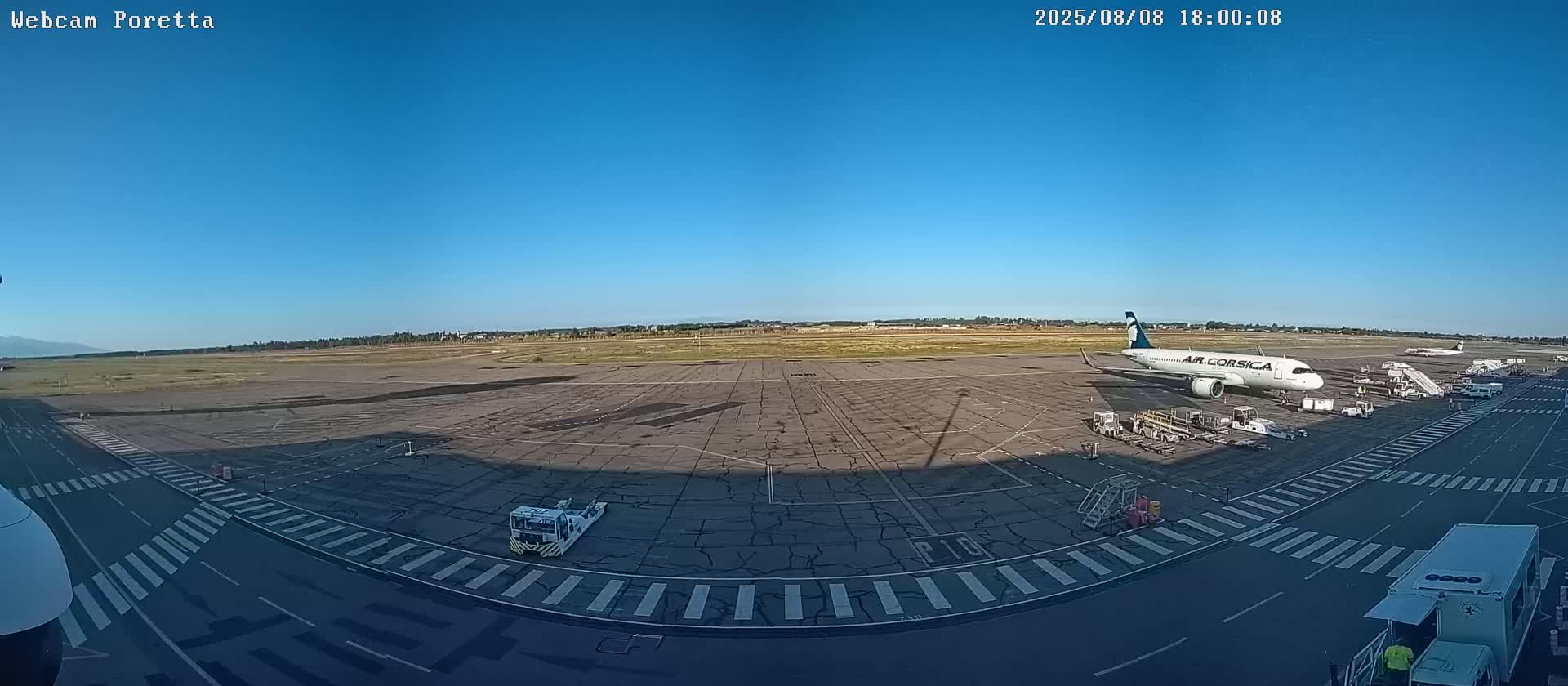 Aeroport Bastia Poretta Airport Live Cam BIA/LFKB - Bastia, Haute-Corse, Corse, France