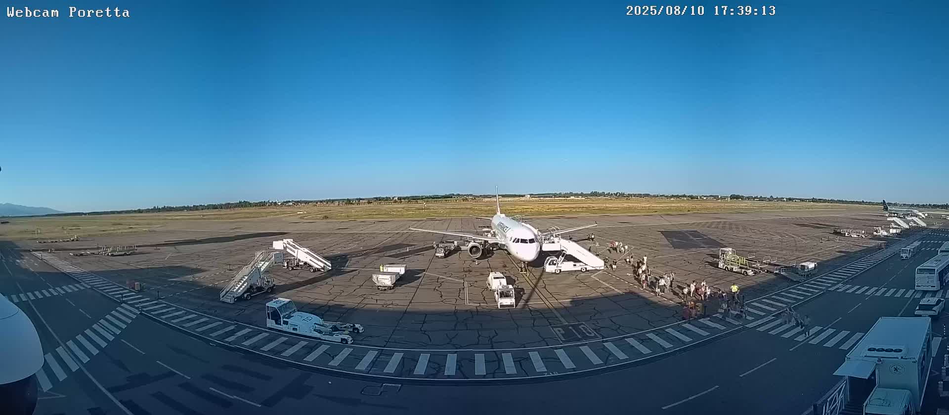 Aeroport Bastia Poretta Airport Live Cam BIA/LFKB - Bastia, Haute-Corse, Corse, France