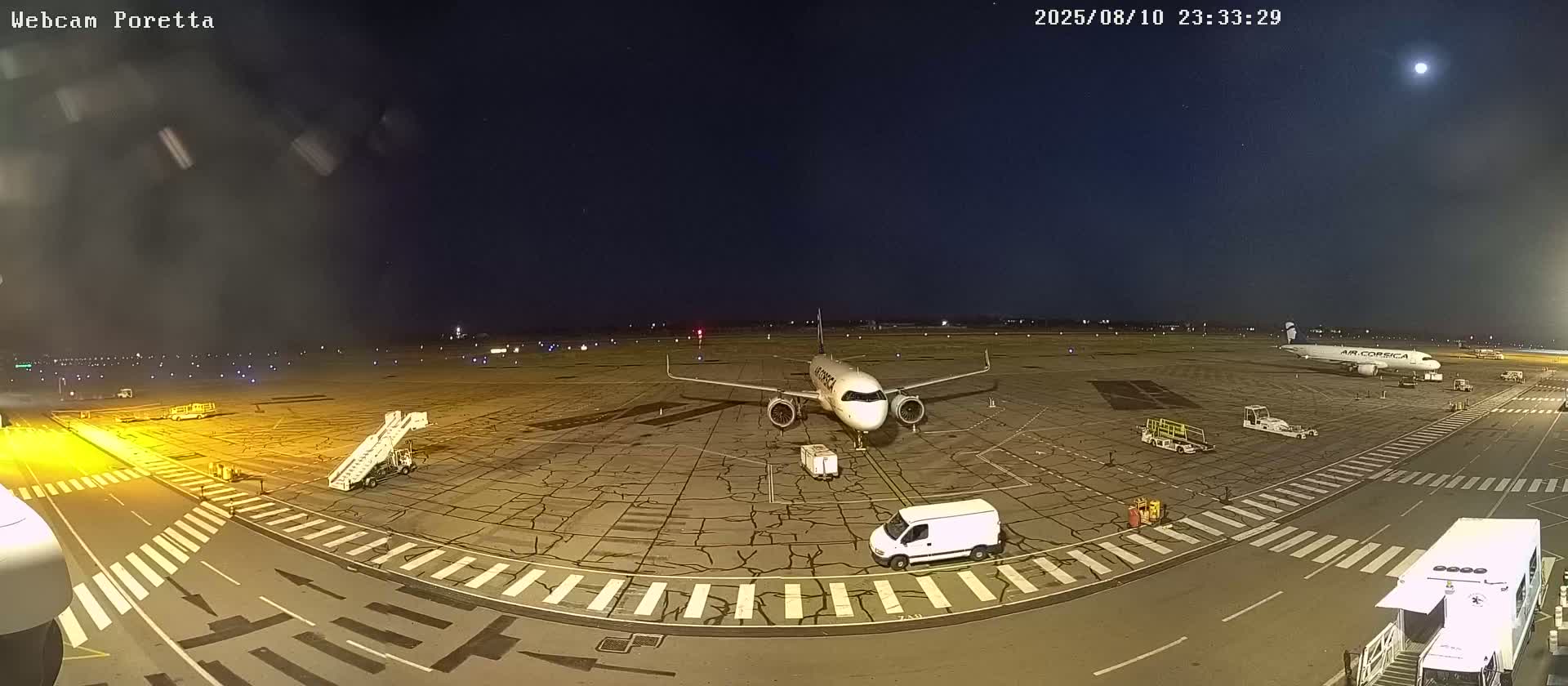 Aeroport Bastia Poretta Airport Live Cam BIA/LFKB - Bastia, Haute-Corse, Corse, France