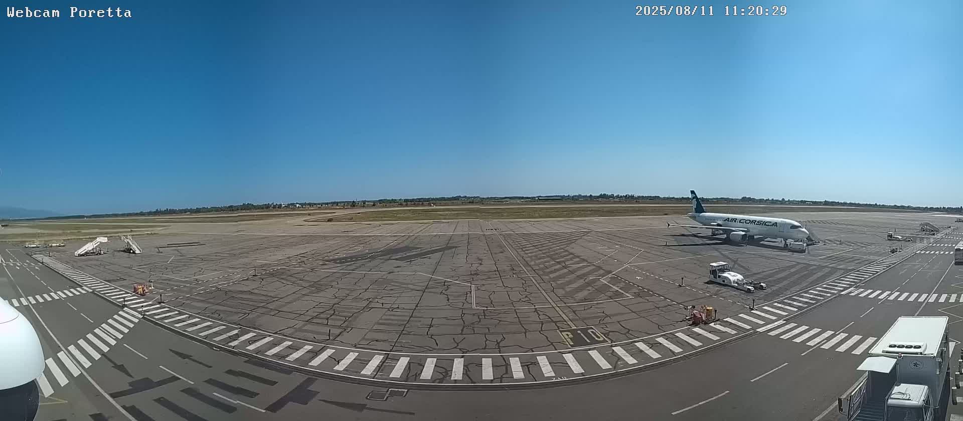 Aeroport Bastia Poretta Airport Live Cam BIA/LFKB - Bastia, Haute-Corse, Corse, France