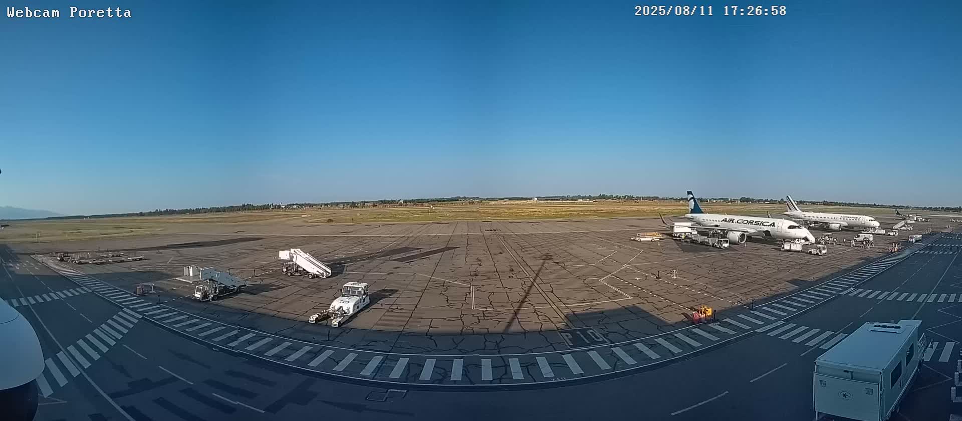 Aeroport Bastia Poretta Airport Live Cam BIA/LFKB - Bastia, Haute-Corse, Corse, France