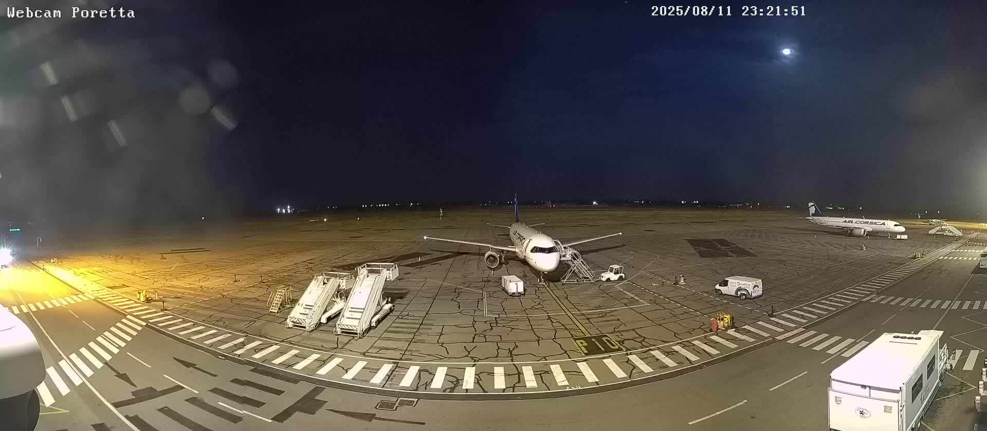 Aeroport Bastia Poretta Airport Live Cam BIA/LFKB - Bastia, Haute-Corse, Corse, France