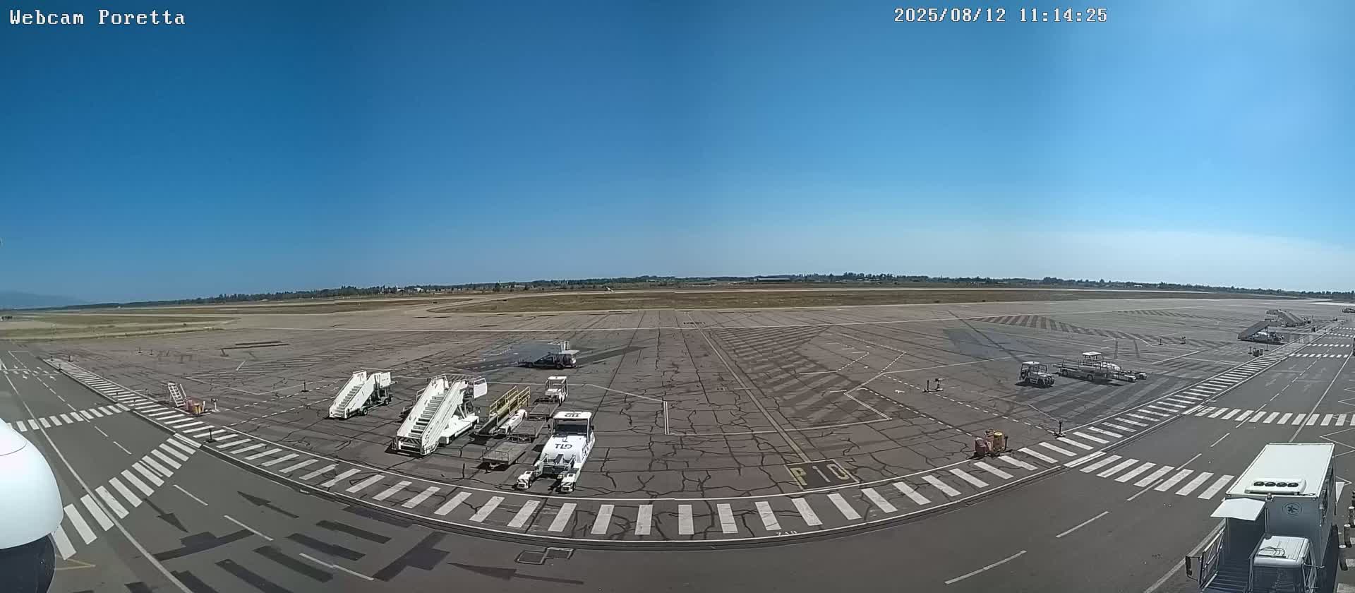 Aeroport Bastia Poretta Airport Live Cam BIA/LFKB - Bastia, Haute-Corse, Corse, France