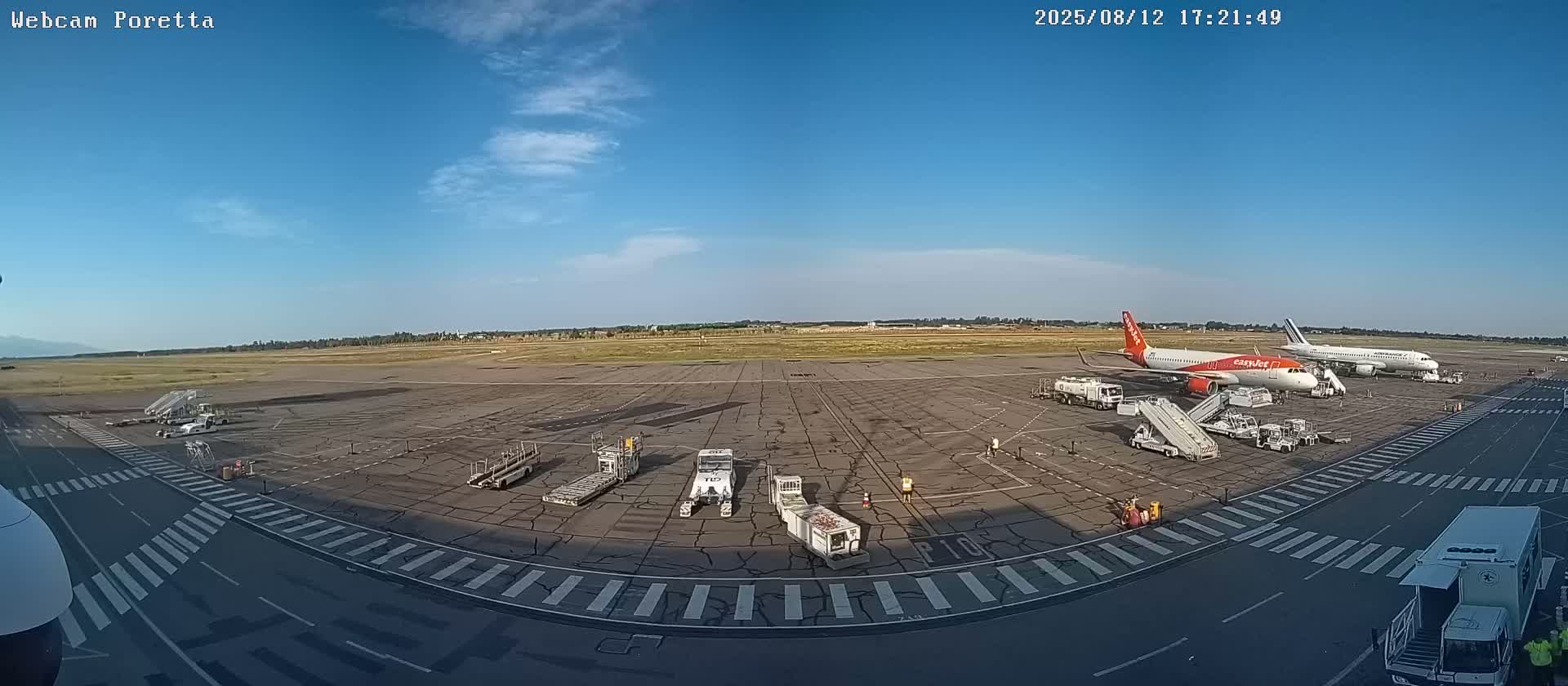 Aeroport Bastia Poretta Airport Live Cam BIA/LFKB - Bastia, Haute-Corse, Corse, France