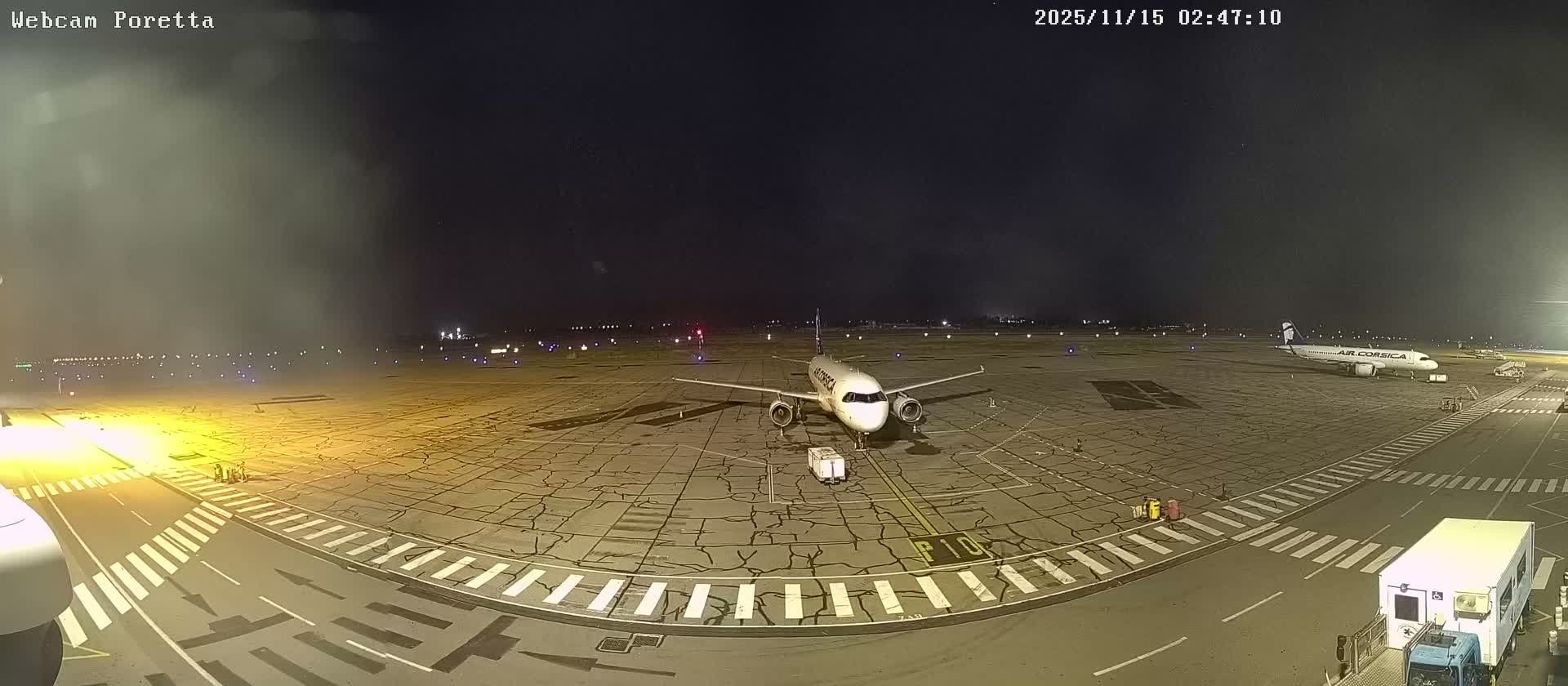 Aeroport Bastia Poretta Airport Live Cam BIA/LFKB - Bastia, Haute-Corse, Corse, France