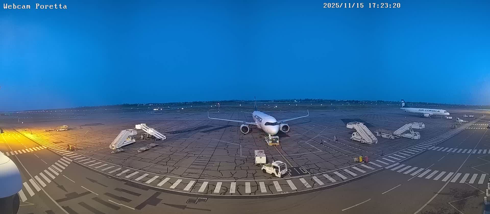 Aeroport Bastia Poretta Airport Live Cam BIA/LFKB - Bastia, Haute-Corse, Corse, France