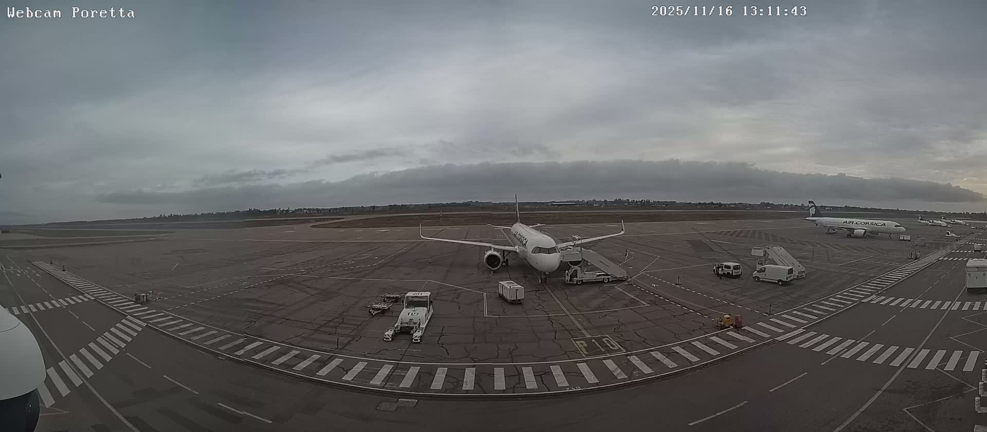 Aeroport Bastia Poretta Airport Live Cam BIA/LFKB - Bastia, Haute-Corse, Corse, France