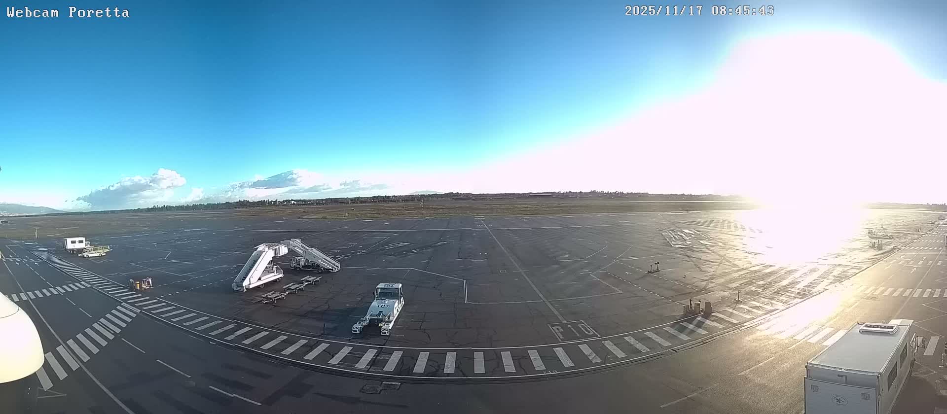 Aeroport Bastia Poretta Airport Live Cam BIA/LFKB - Bastia, Haute-Corse, Corse, France