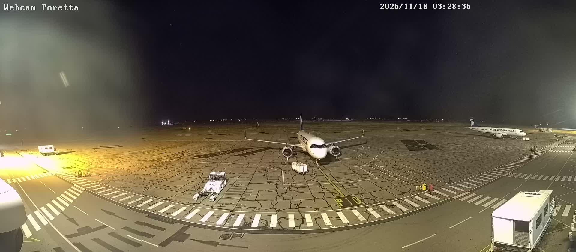 Aeroport Bastia Poretta Airport Live Cam BIA/LFKB - Bastia, Haute-Corse, Corse, France