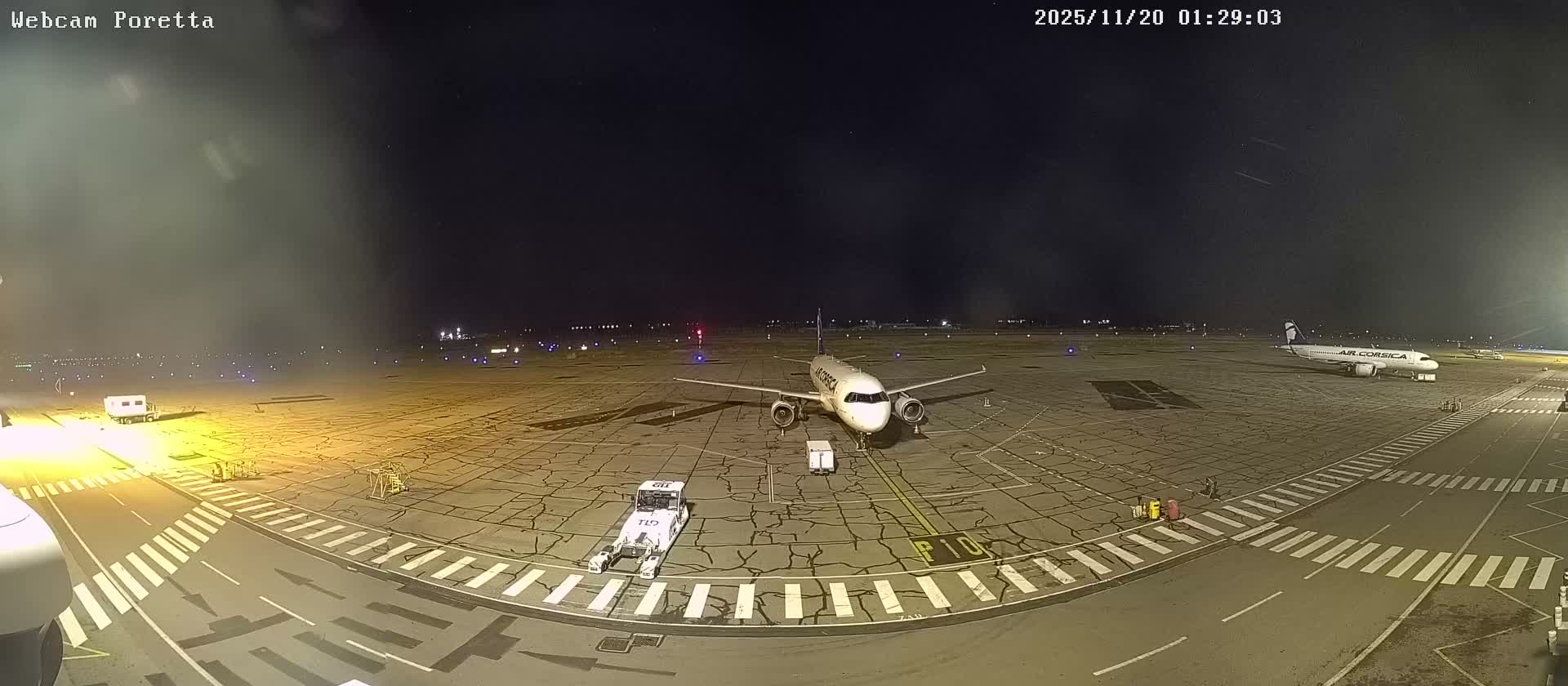 Aeroport Bastia Poretta Airport Live Cam BIA/LFKB - Bastia, Haute-Corse, Corse, France