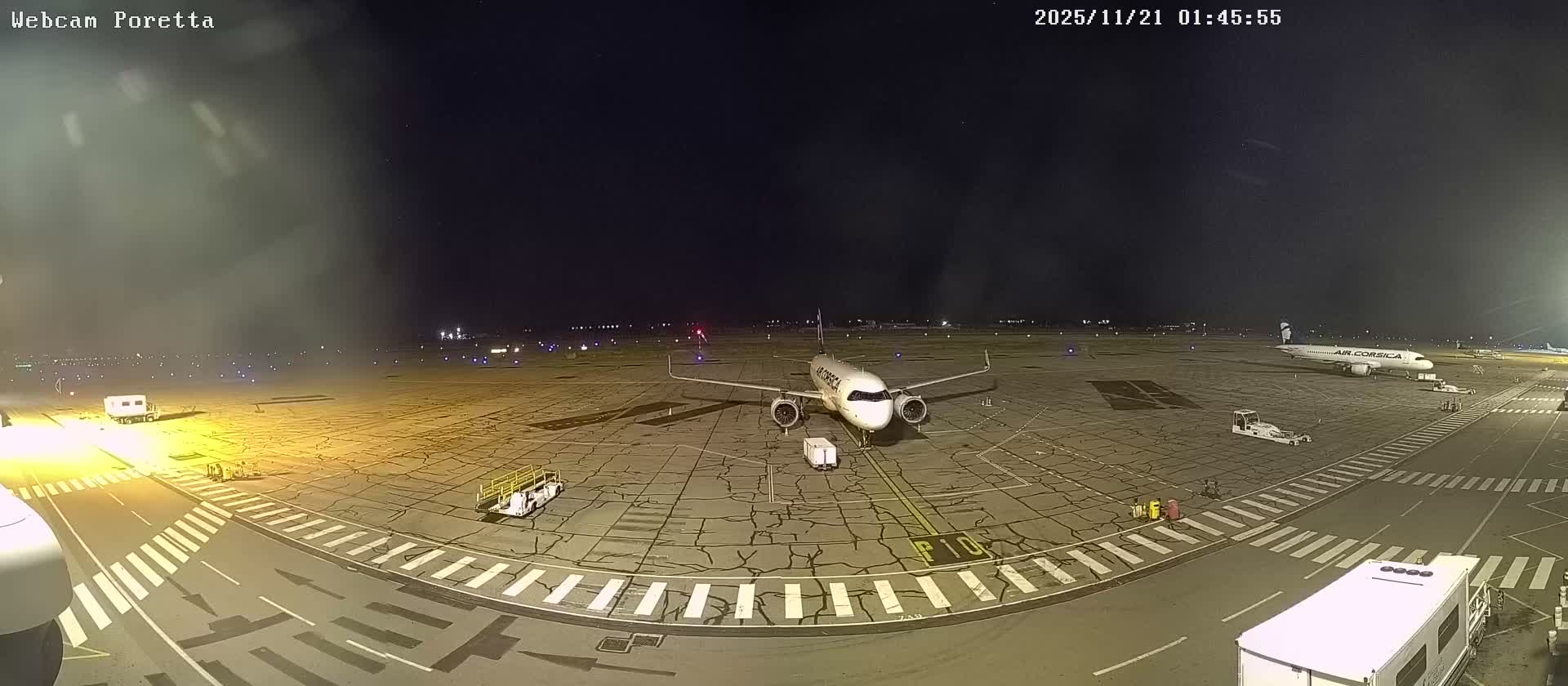 Aeroport Bastia Poretta Airport Live Cam BIA/LFKB - Bastia, Haute-Corse, Corse, France