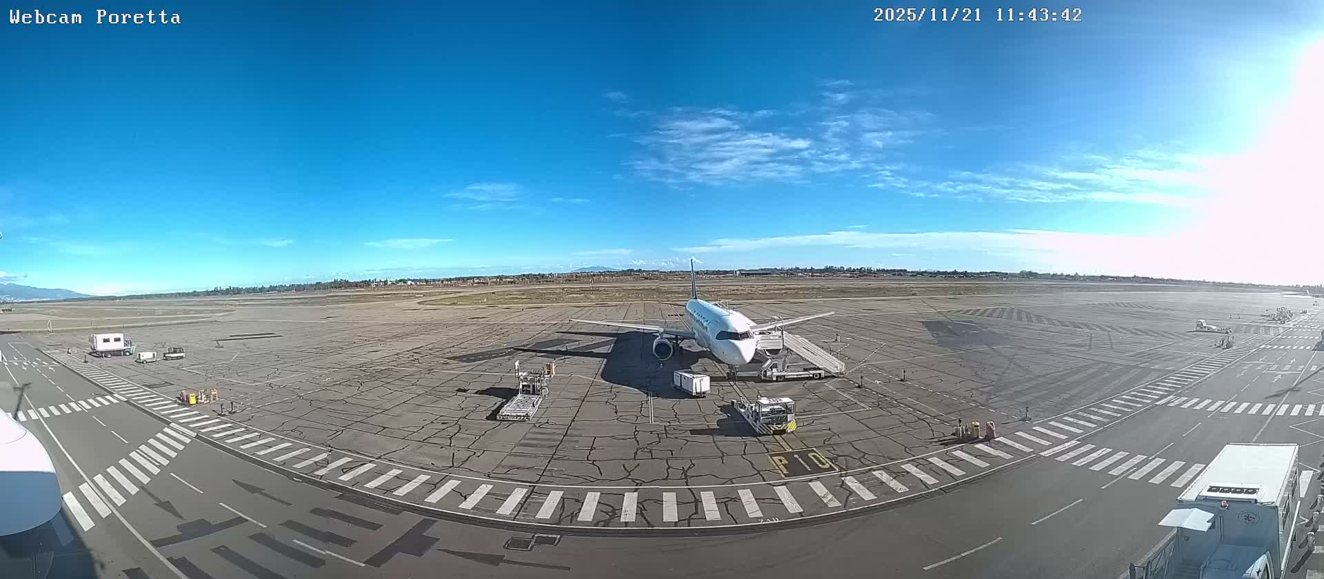 Aeroport Bastia Poretta Airport Live Cam BIA/LFKB - Bastia, Haute-Corse, Corse, France