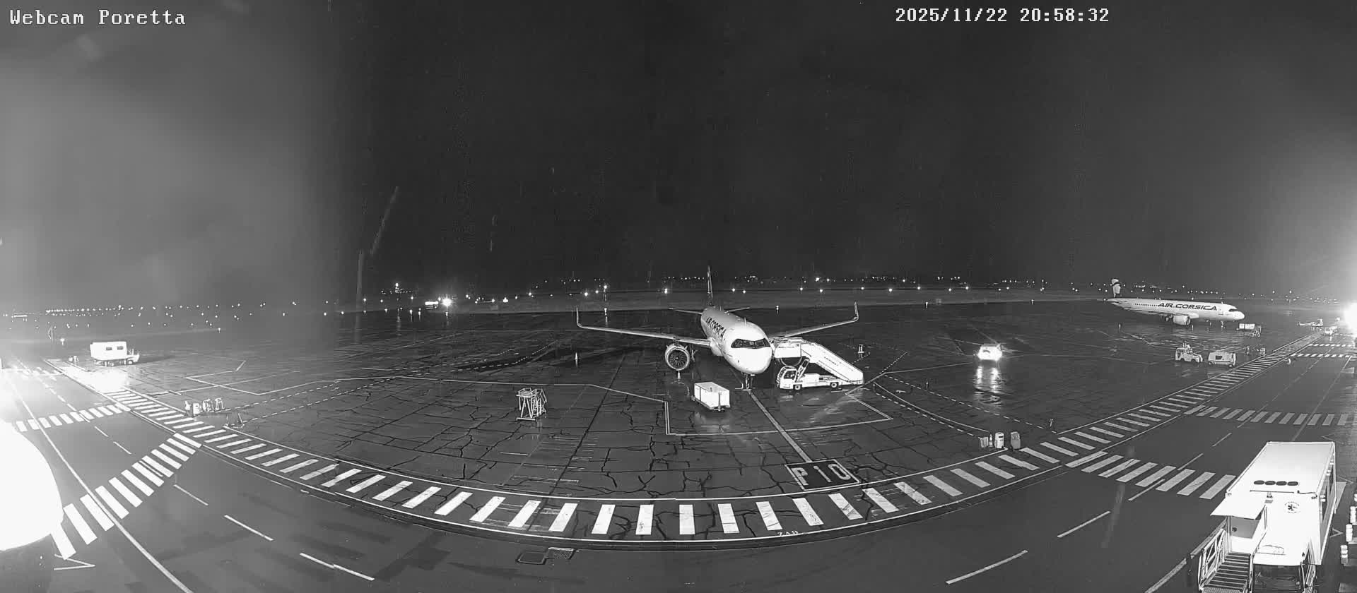 Aeroport Bastia Poretta Airport Live Cam BIA/LFKB - Bastia, Haute-Corse, Corse, France