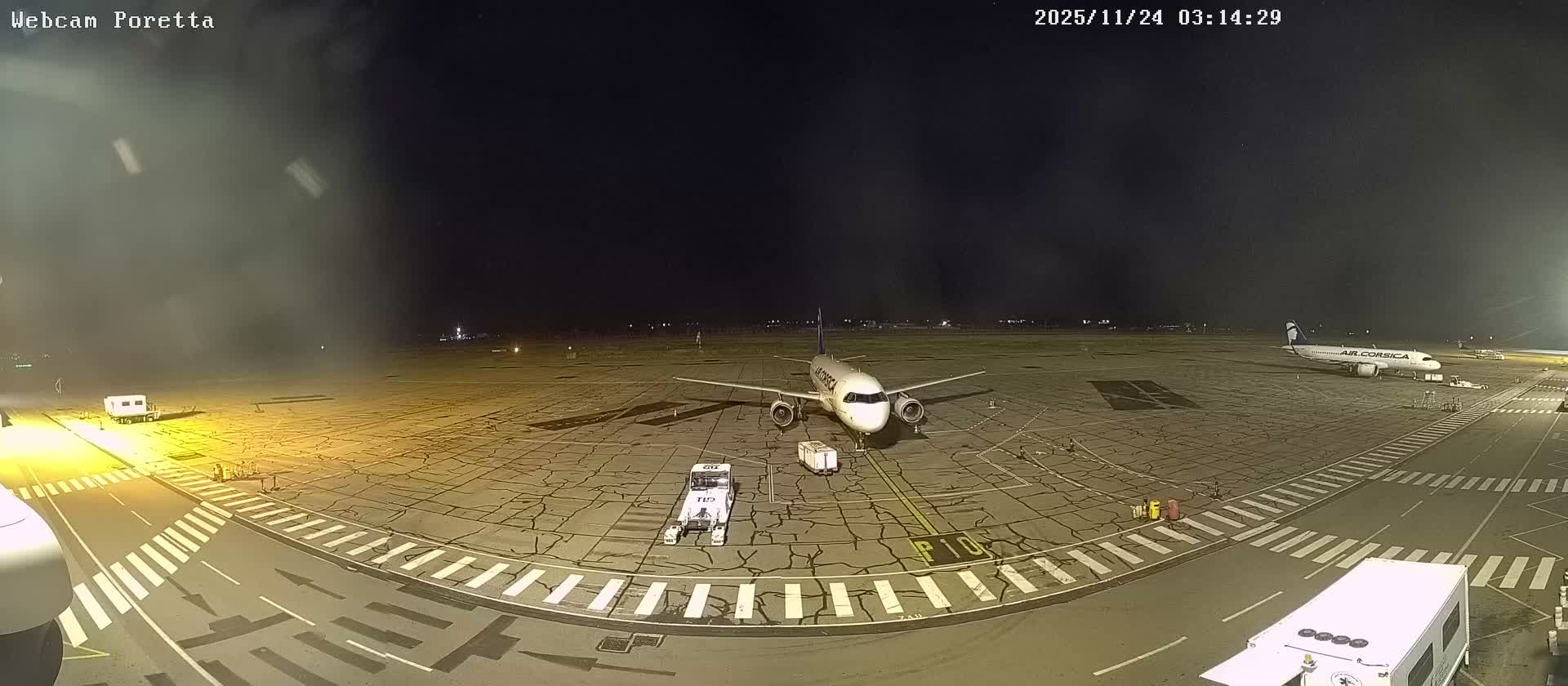 Aeroport Bastia Poretta Airport Live Cam BIA/LFKB - Bastia, Haute-Corse, Corse, France