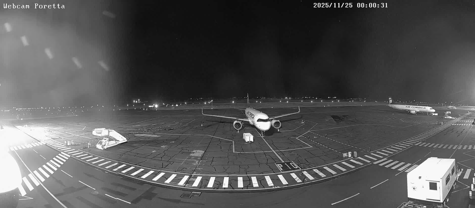 Aeroport Bastia Poretta Airport Live Cam BIA/LFKB - Bastia, Haute-Corse, Corse, France