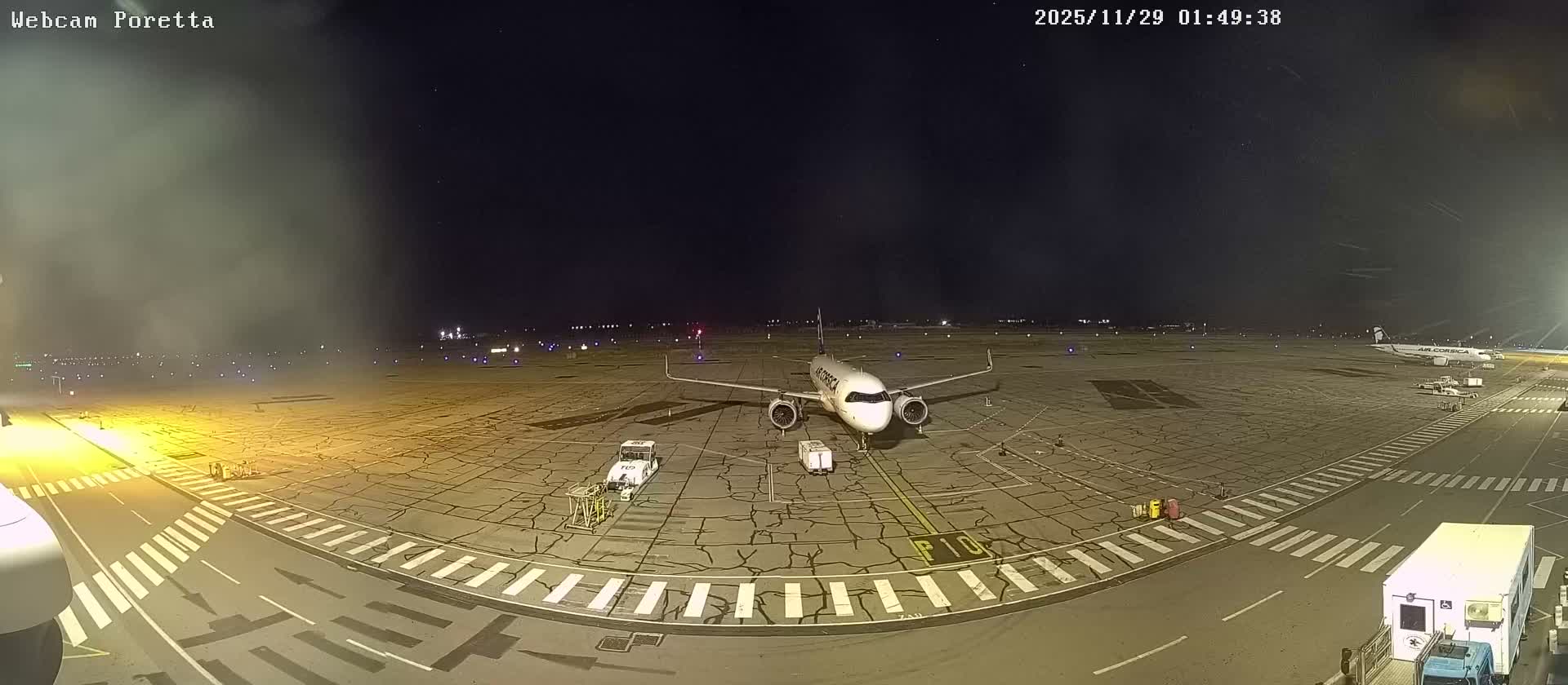 Aeroport Bastia Poretta Airport Live Cam BIA/LFKB - Bastia, Haute-Corse, Corse, France