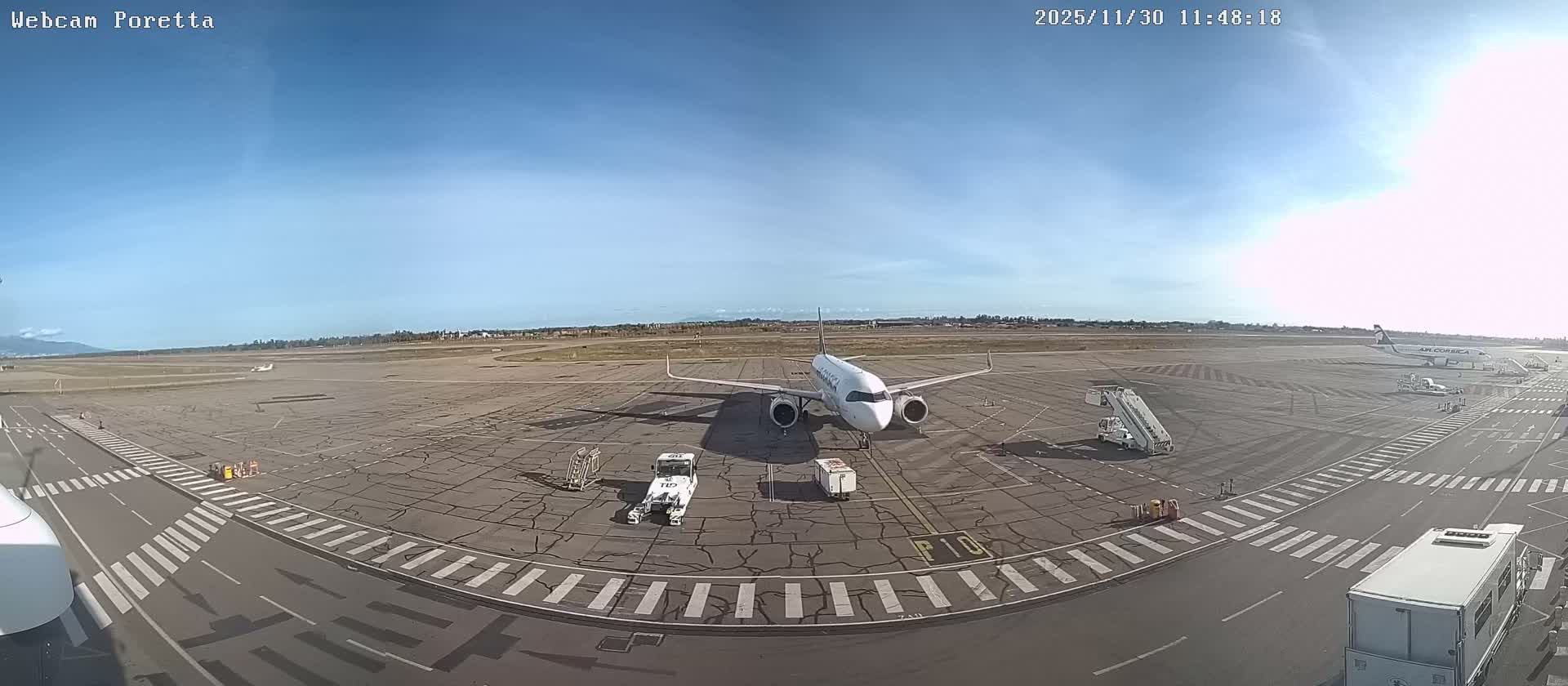 Aeroport Bastia Poretta Airport Live Cam BIA/LFKB - Bastia, Haute-Corse, Corse, France