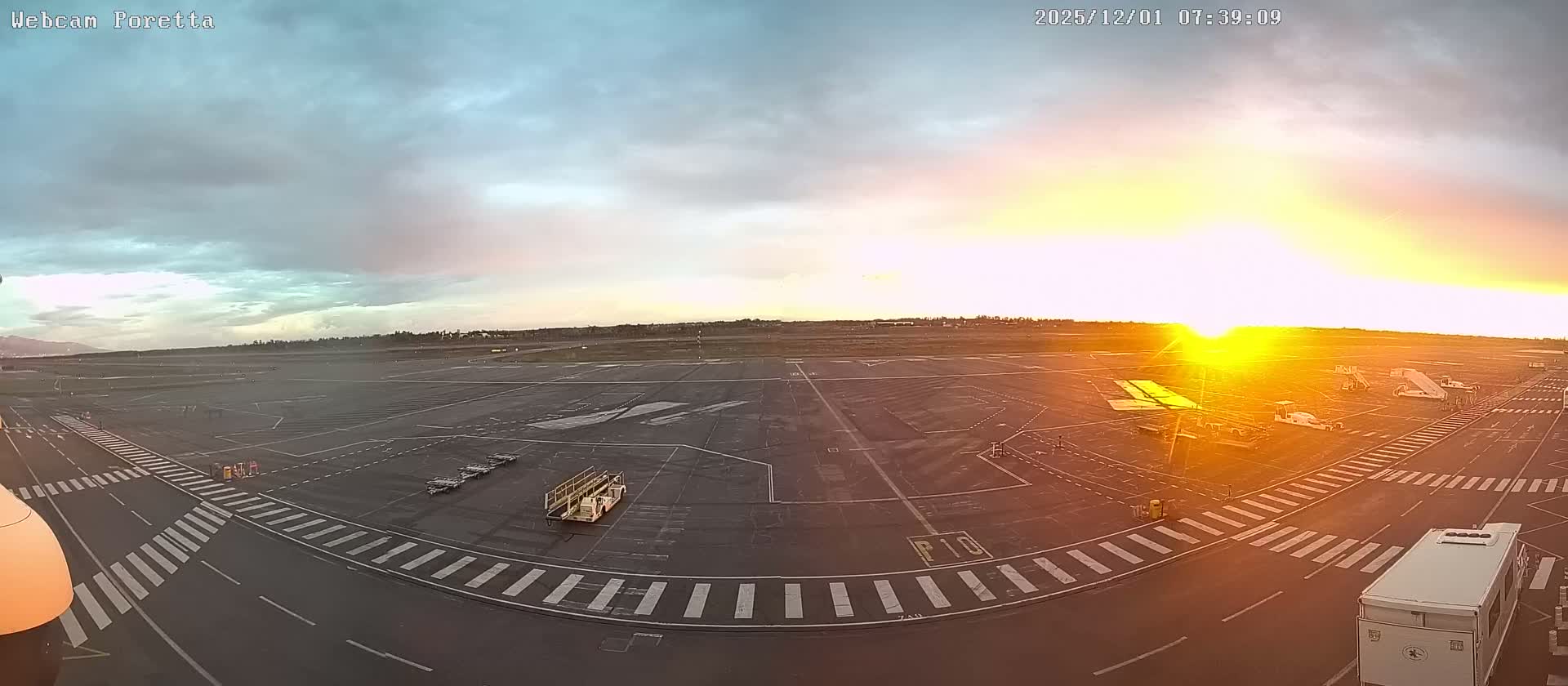 Aeroport Bastia Poretta Airport Live Cam BIA/LFKB - Bastia, Haute-Corse, Corse, France