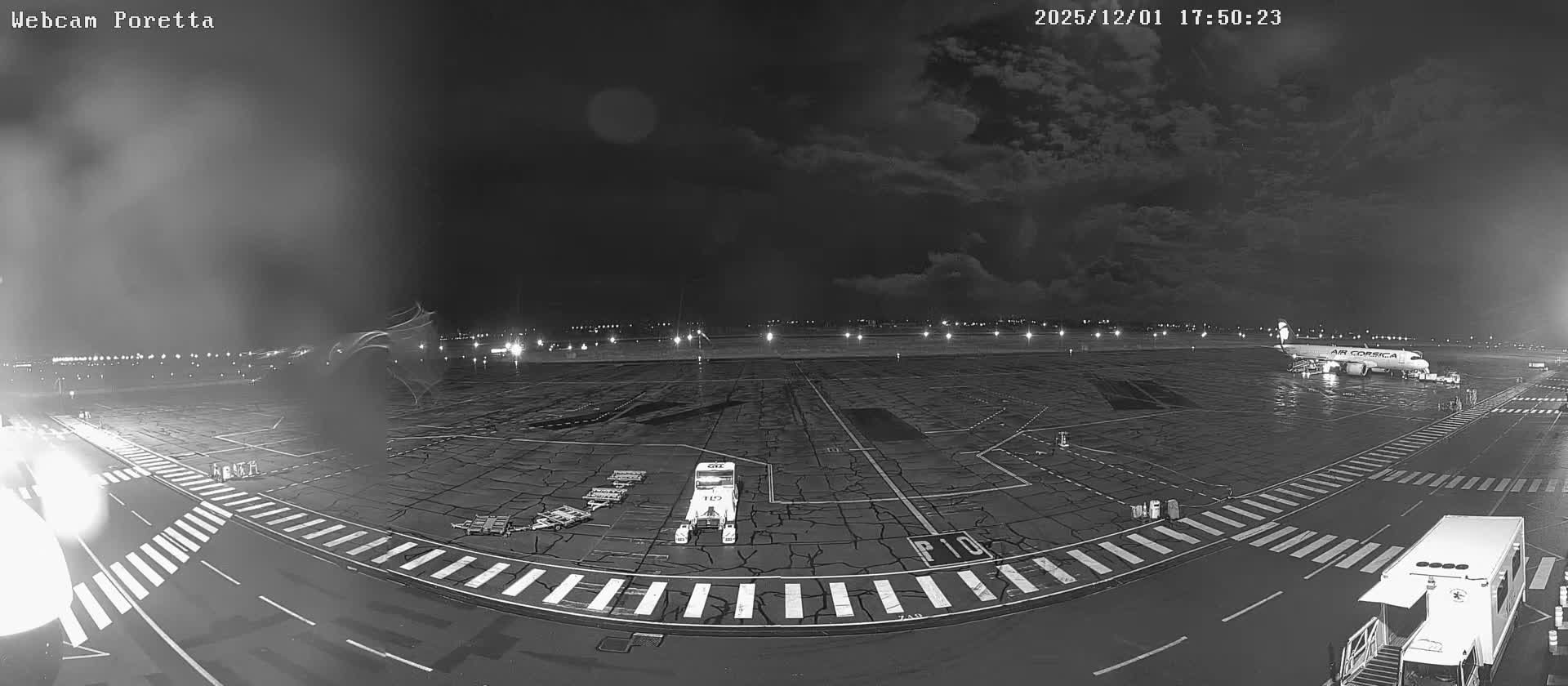 Aeroport Bastia Poretta Airport Live Cam BIA/LFKB - Bastia, Haute-Corse, Corse, France