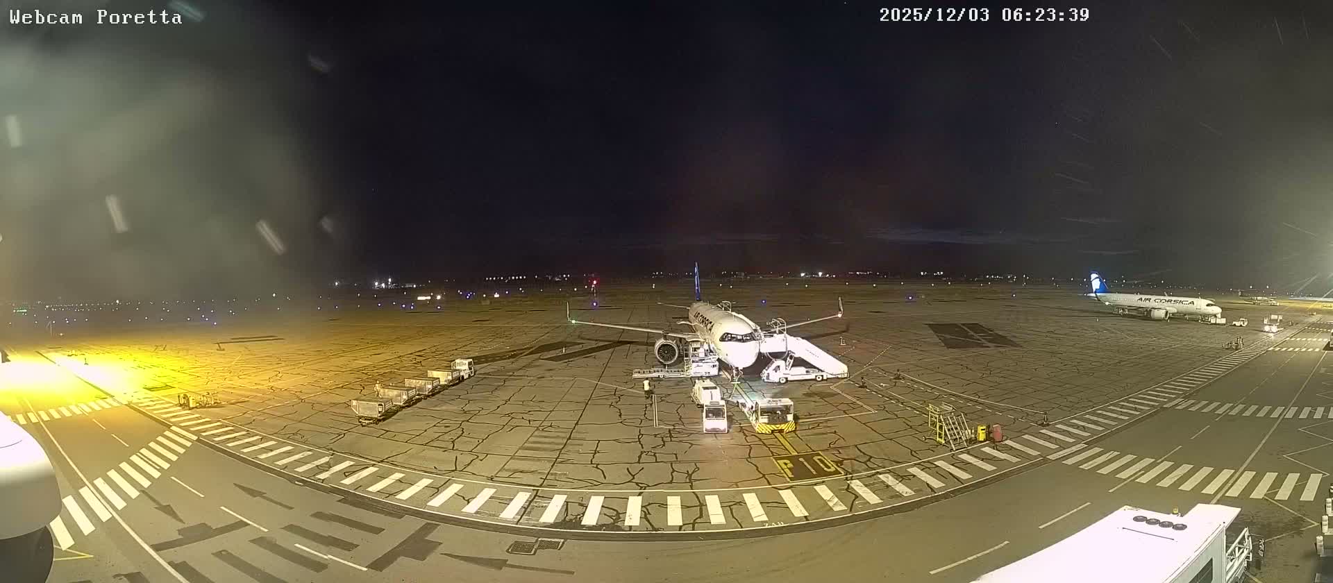 Aeroport Bastia Poretta Airport Live Cam BIA/LFKB - Bastia, Haute-Corse, Corse, France