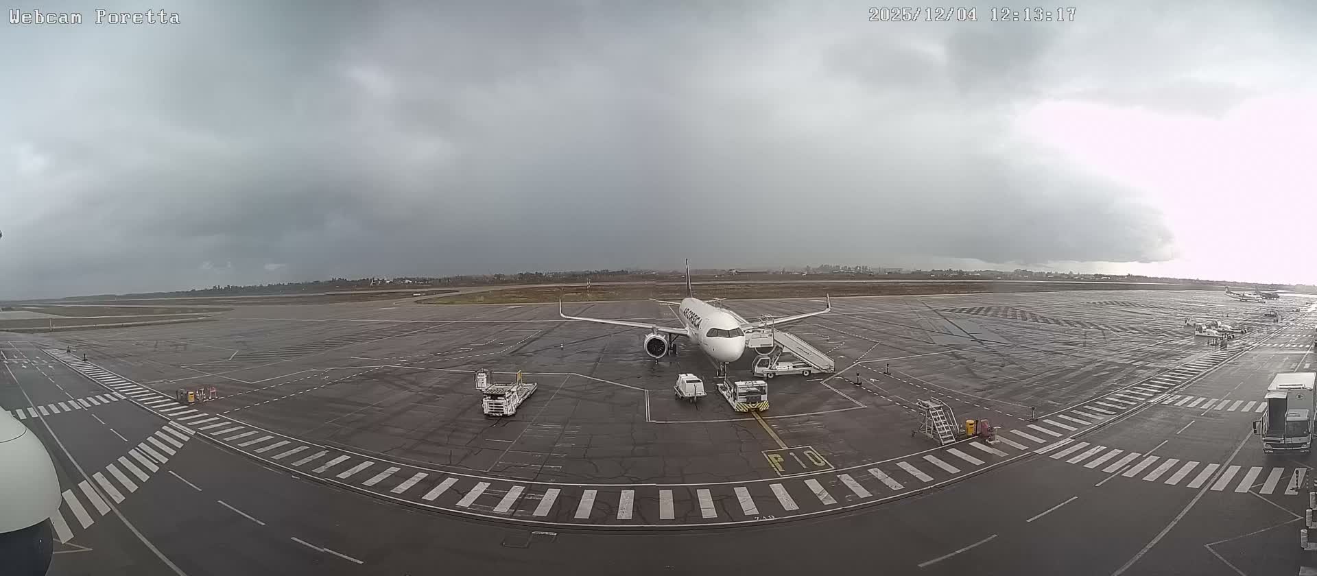 Aeroport Bastia Poretta Airport Live Cam BIA/LFKB - Bastia, Haute-Corse, Corse, France