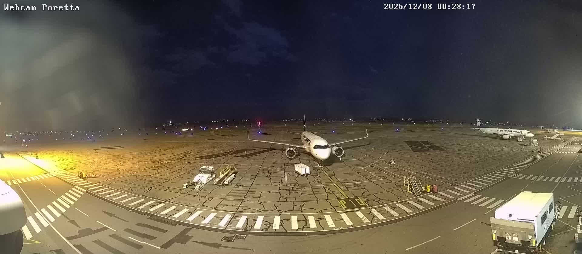 Aeroport Bastia Poretta Airport Live Cam BIA/LFKB - Bastia, Haute-Corse, Corse, France