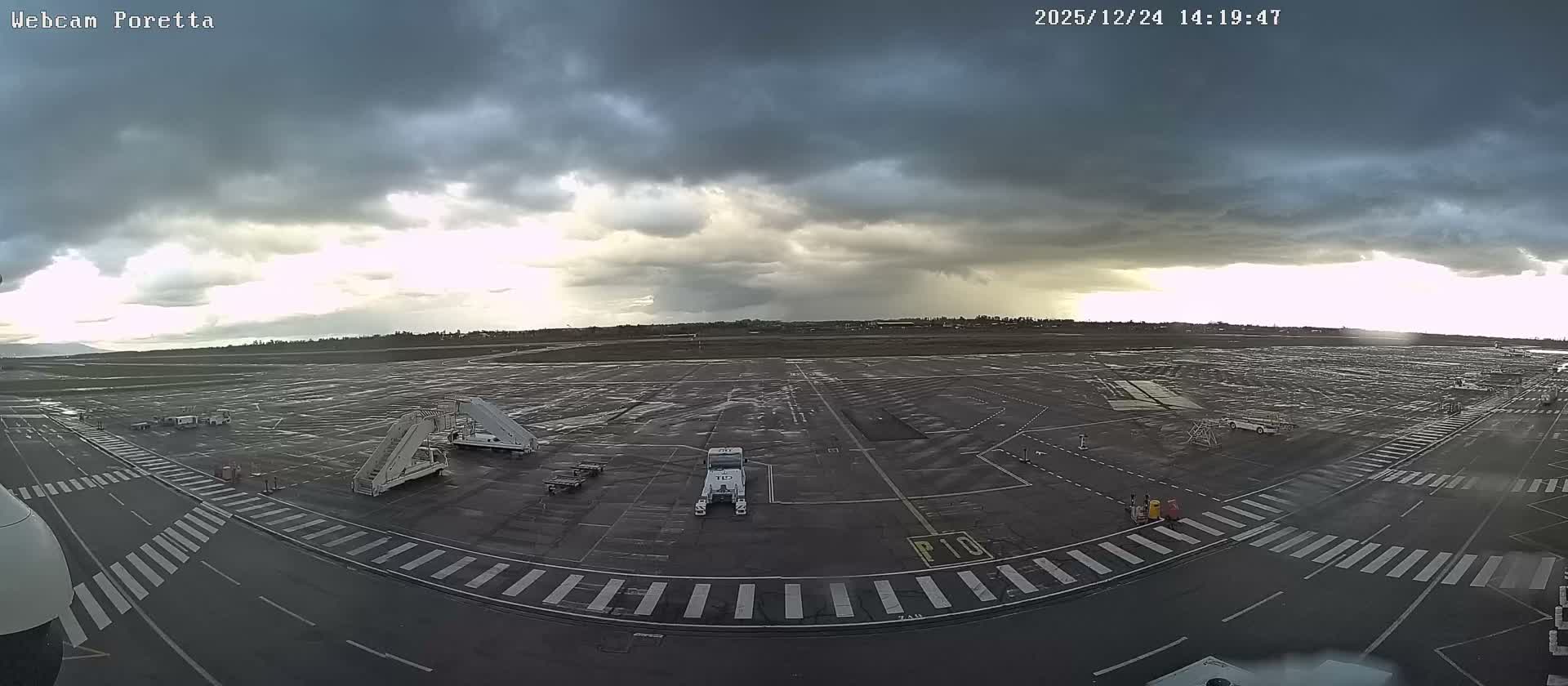 Aeroport Bastia Poretta Airport Live Cam BIA/LFKB - Bastia, Haute-Corse, Corse, France