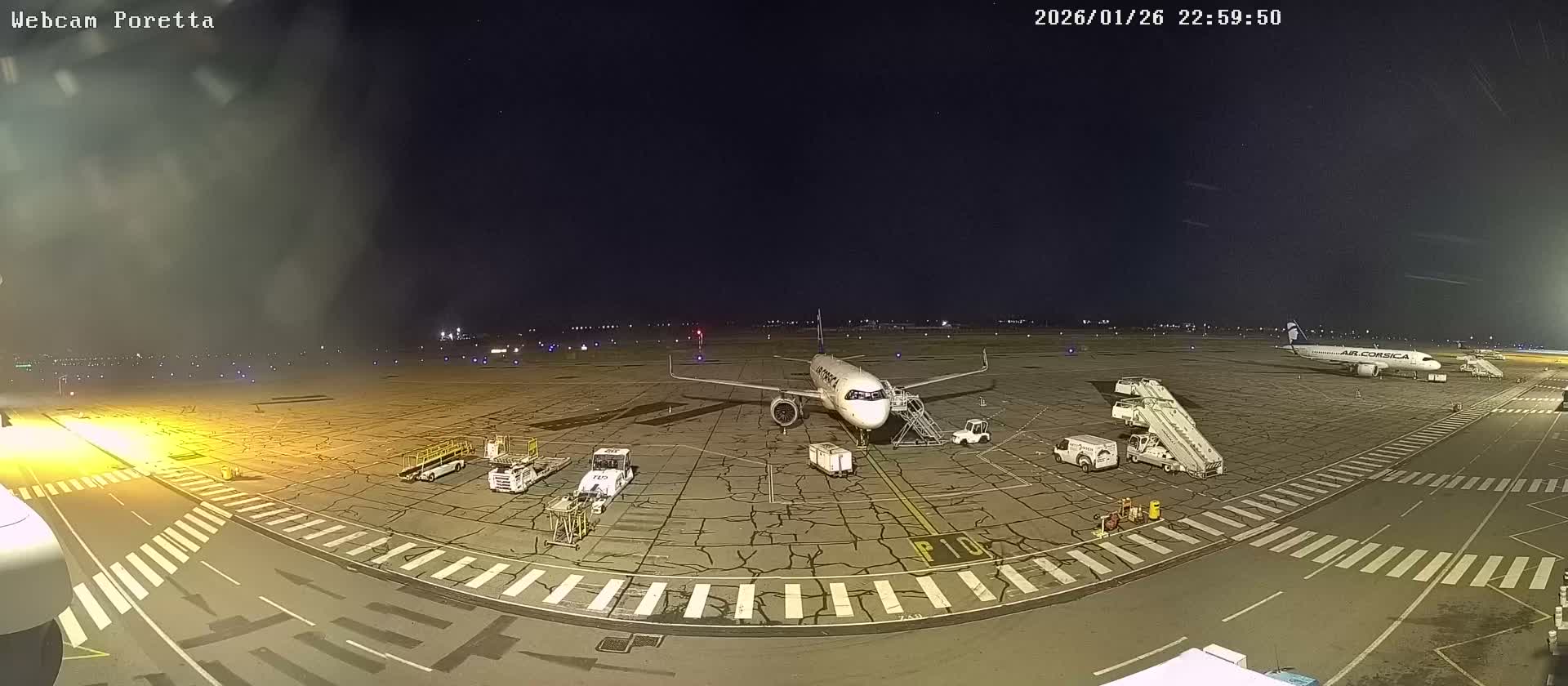 Aeroport Bastia Poretta Airport Live Cam BIA/LFKB - Bastia, Haute-Corse, Corse, France