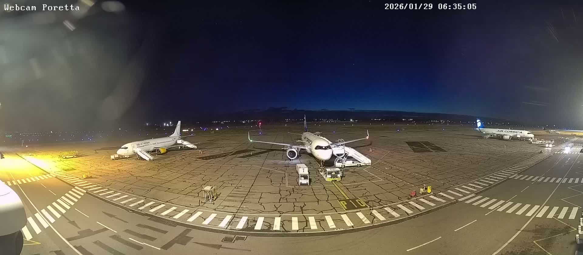 Aeroport Bastia Poretta Airport Live Cam BIA/LFKB - Bastia, Haute-Corse, Corse, France