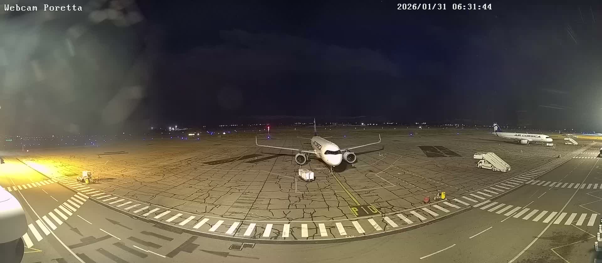 Aeroport Bastia Poretta Airport Live Cam BIA/LFKB - Bastia, Haute-Corse, Corse, France