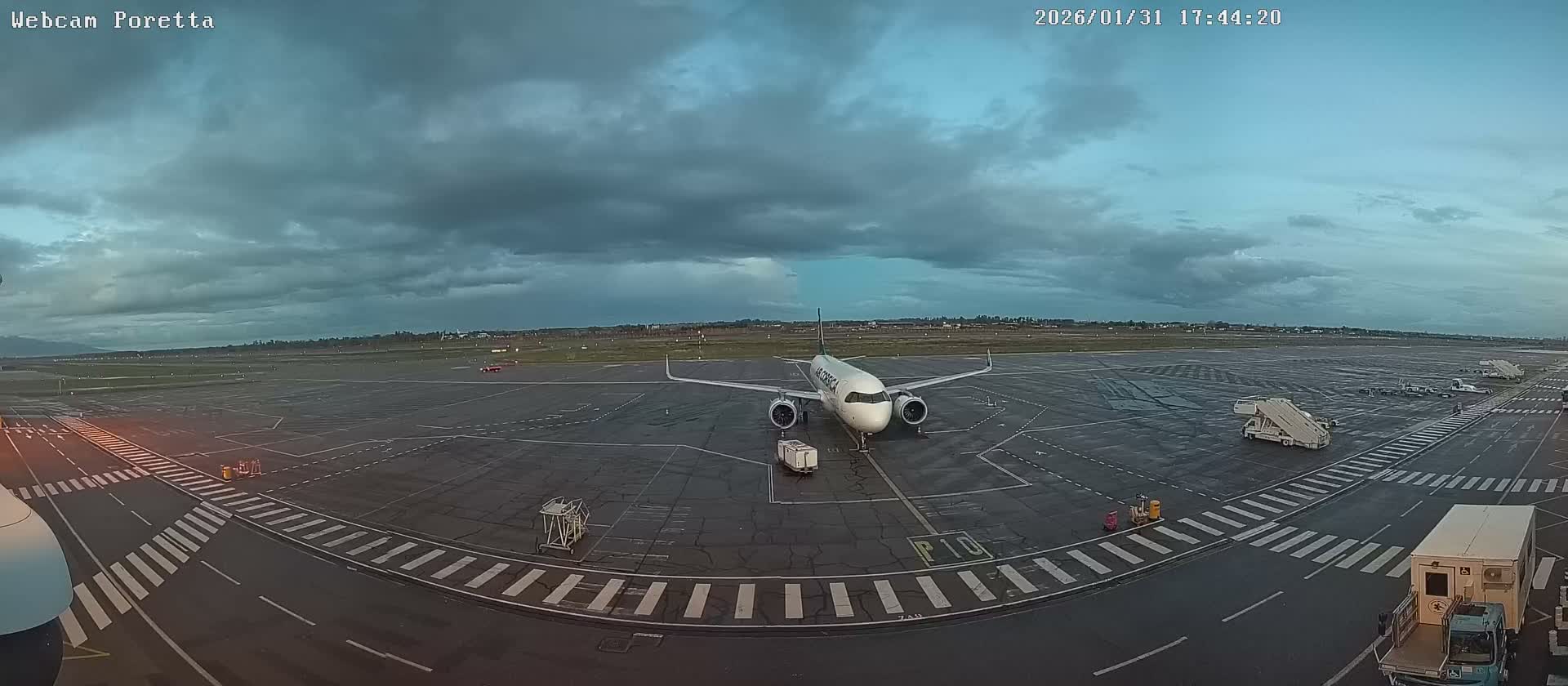 Aeroport Bastia Poretta Airport Live Cam BIA/LFKB - Bastia, Haute-Corse, Corse, France