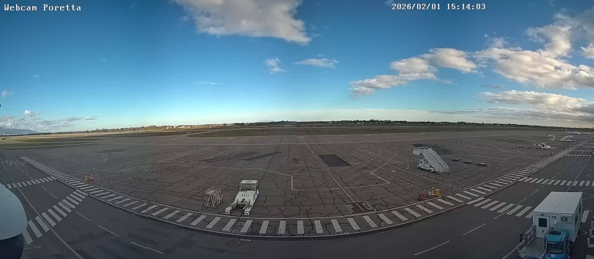 Aeroport Bastia Poretta Airport Live Cam BIA/LFKB - Bastia, Haute-Corse, Corse, France