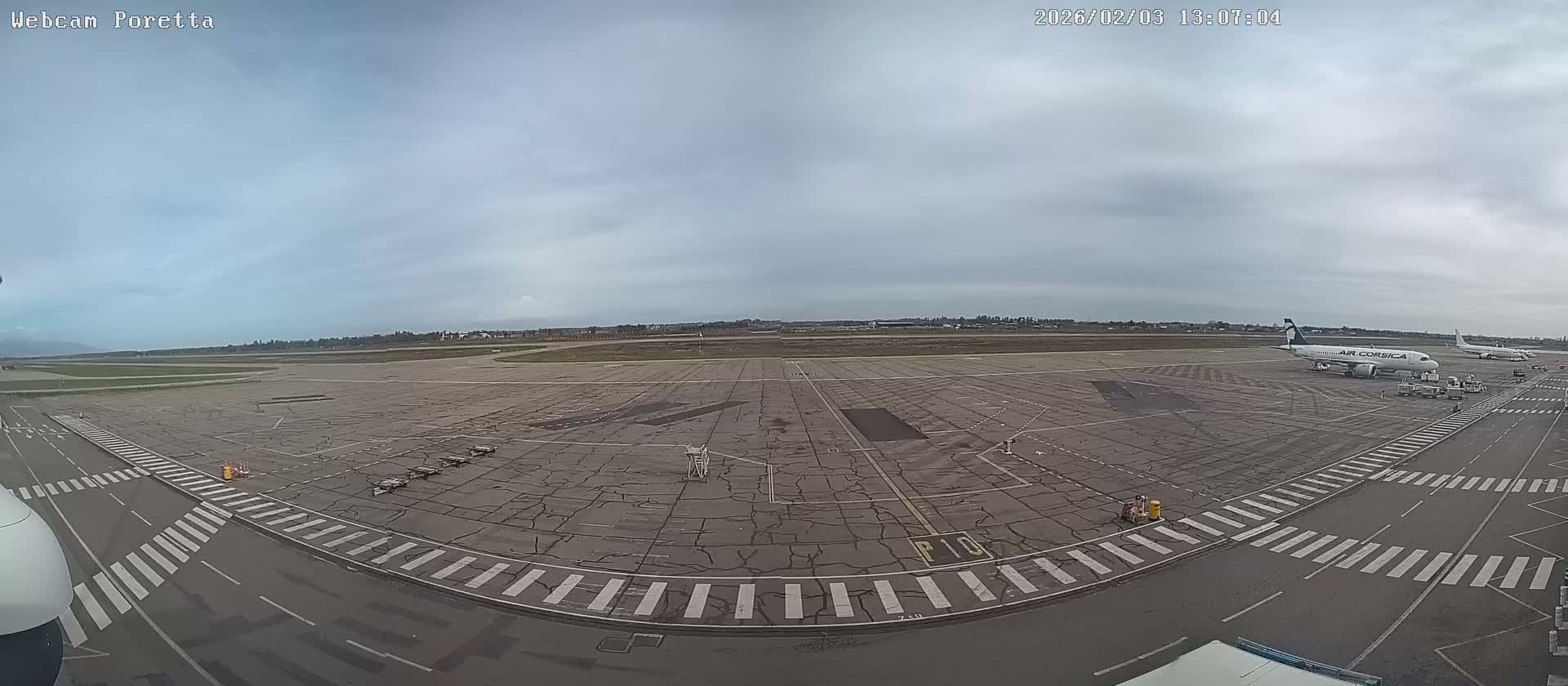 Aeroport Bastia Poretta Airport Live Cam BIA/LFKB - Bastia, Haute-Corse, Corse, France