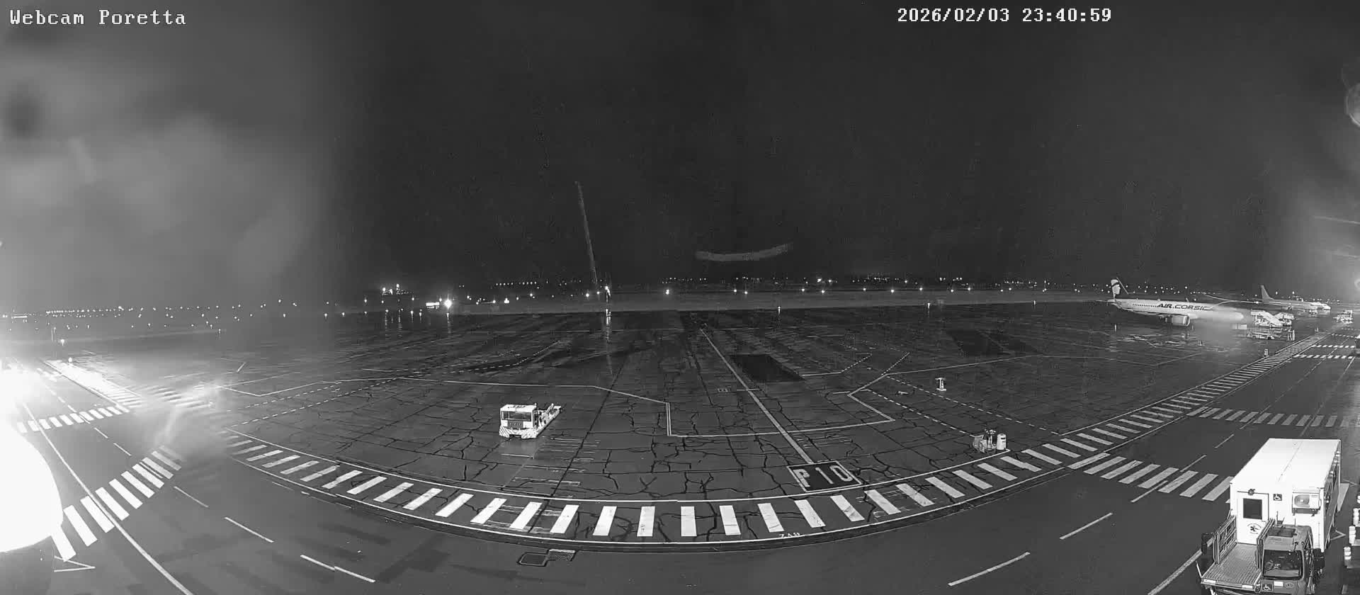 Aeroport Bastia Poretta Airport Live Cam BIA/LFKB - Bastia, Haute-Corse, Corse, France