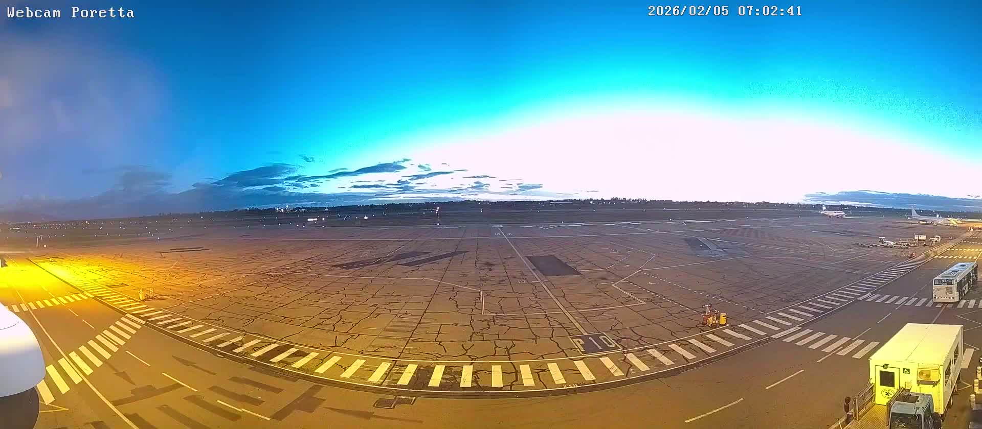Aeroport Bastia Poretta Airport Live Cam BIA/LFKB - Bastia, Haute-Corse, Corse, France
