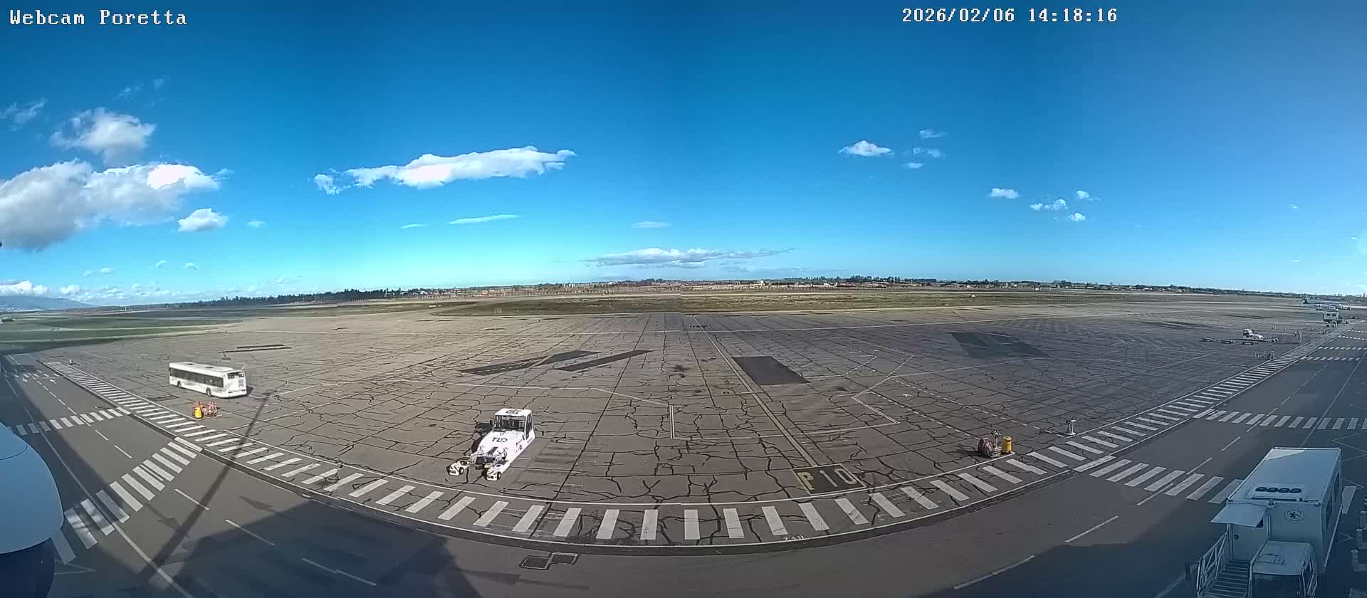 Aeroport Bastia Poretta Airport Live Cam BIA/LFKB - Bastia, Haute-Corse, Corse, France