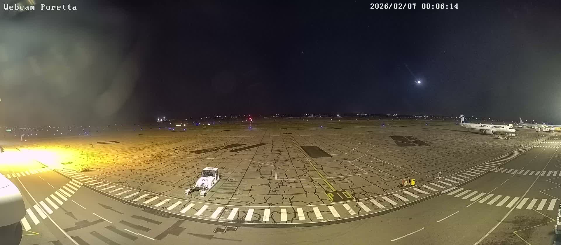 Aeroport Bastia Poretta Airport Live Cam BIA/LFKB - Bastia, Haute-Corse, Corse, France