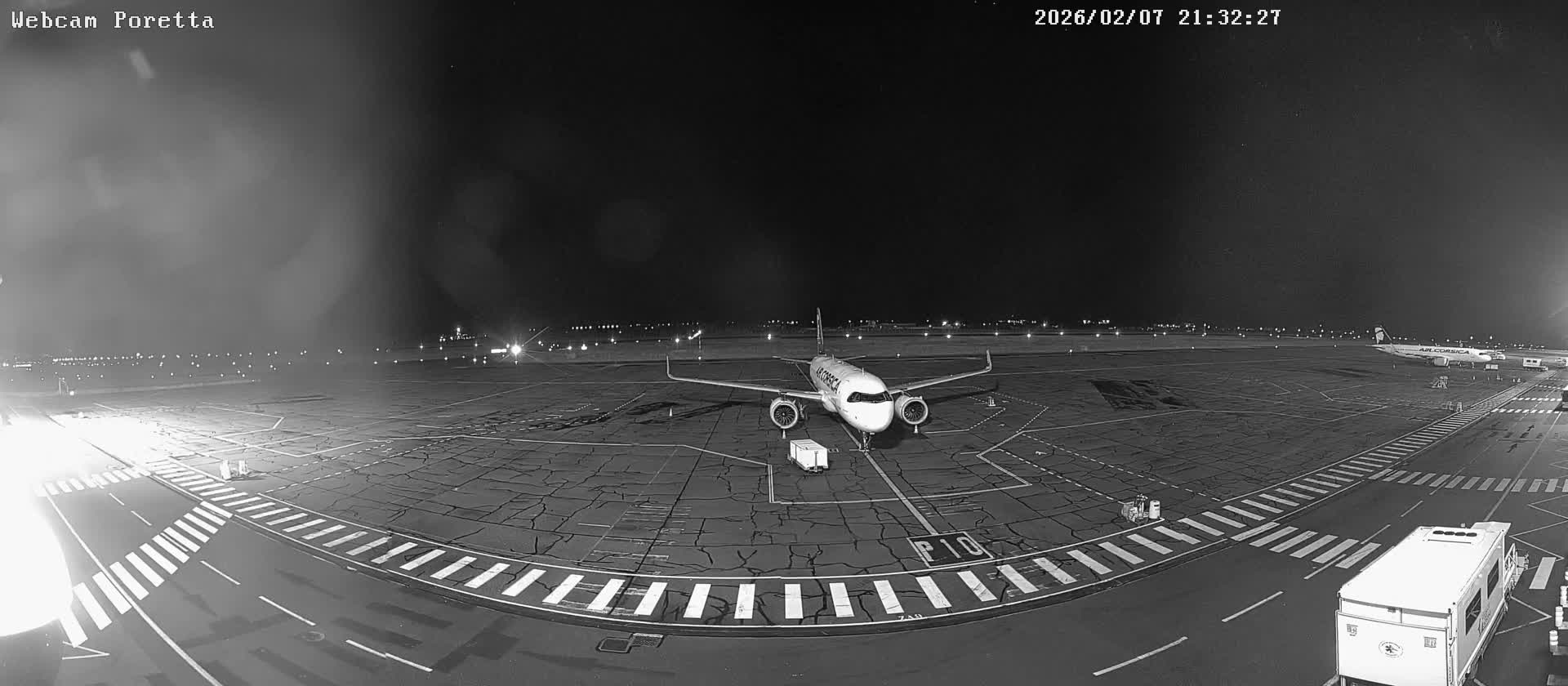 Aeroport Bastia Poretta Airport Live Cam BIA/LFKB - Bastia, Haute-Corse, Corse, France