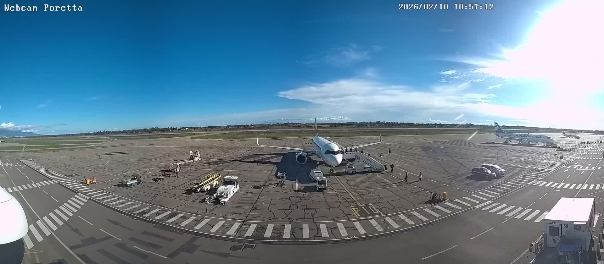 Aeroport Bastia Poretta Airport Live Cam BIA/LFKB - Bastia, Haute-Corse, Corse, France