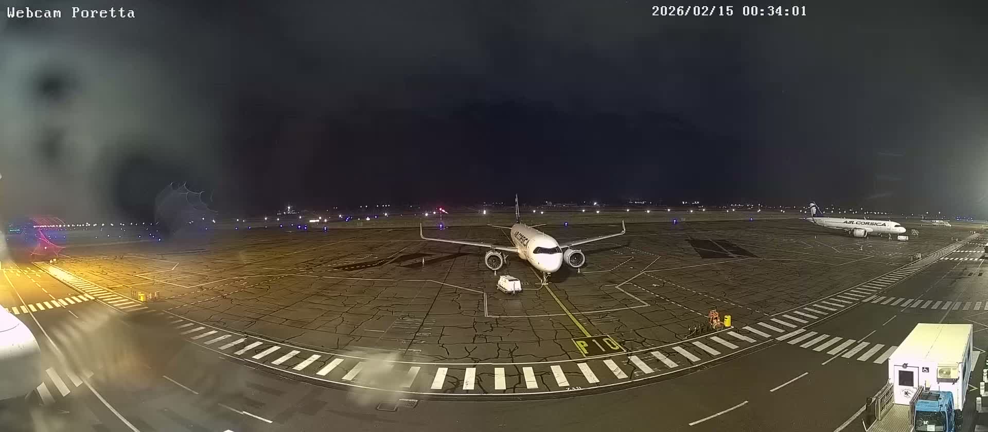 Aeroport Bastia Poretta Airport Live Cam BIA/LFKB - Bastia, Haute-Corse, Corse, France