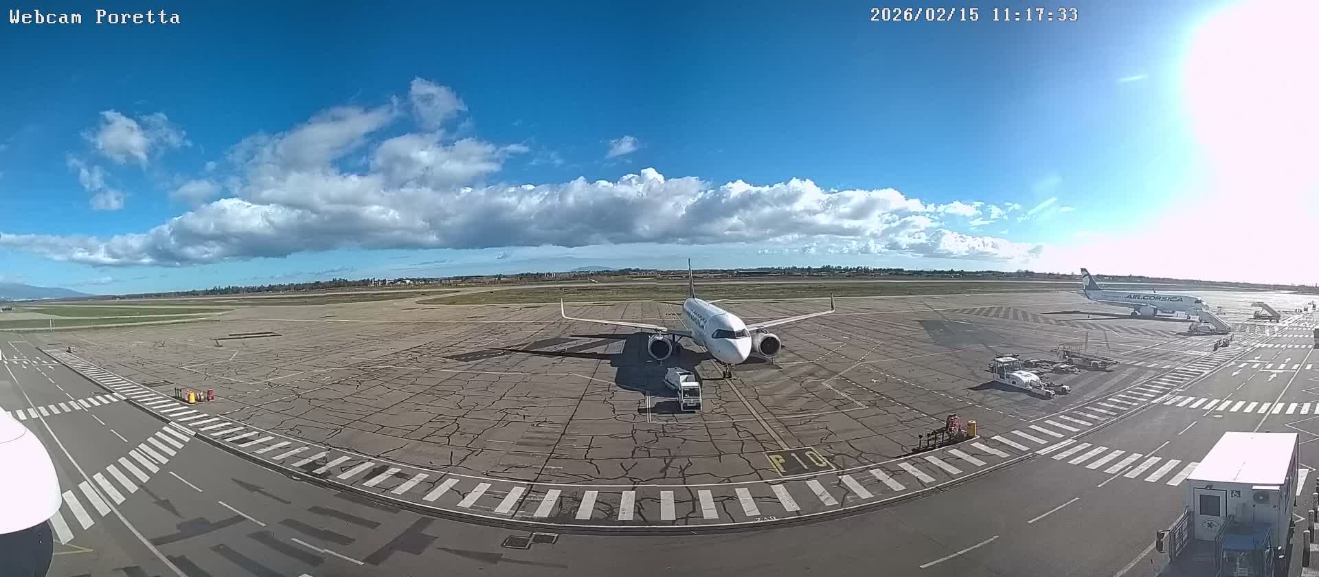 Aeroport Bastia Poretta Airport Live Cam BIA/LFKB - Bastia, Haute-Corse, Corse, France