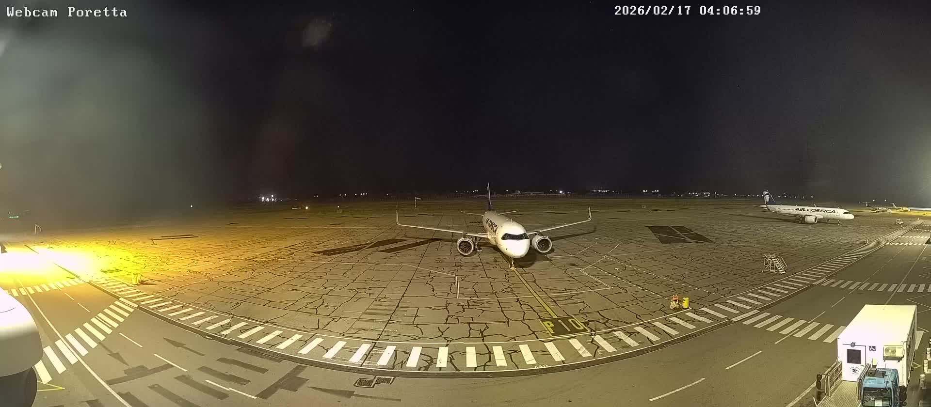 Aeroport Bastia Poretta Airport Live Cam BIA/LFKB - Bastia, Haute-Corse, Corse, France