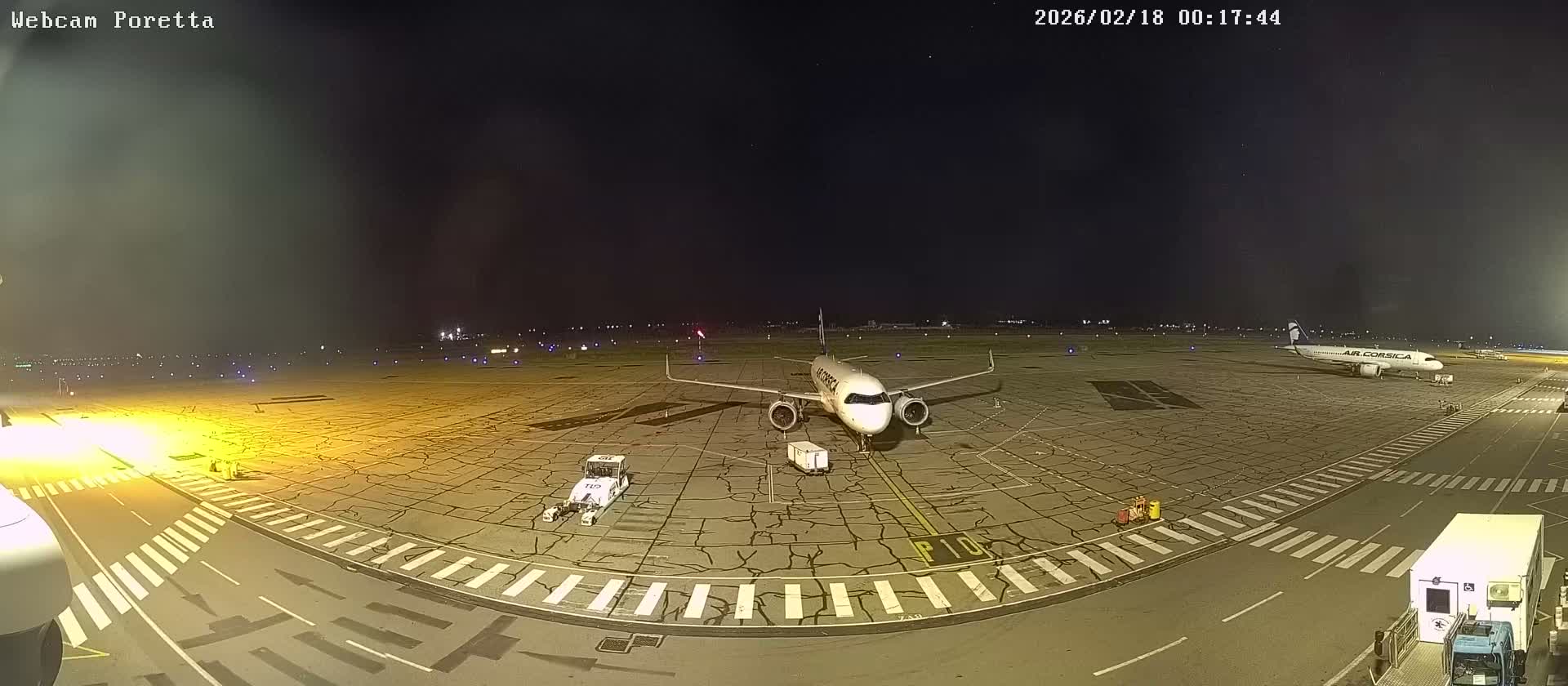 Aeroport Bastia Poretta Airport Live Cam BIA/LFKB - Bastia, Haute-Corse, Corse, France
